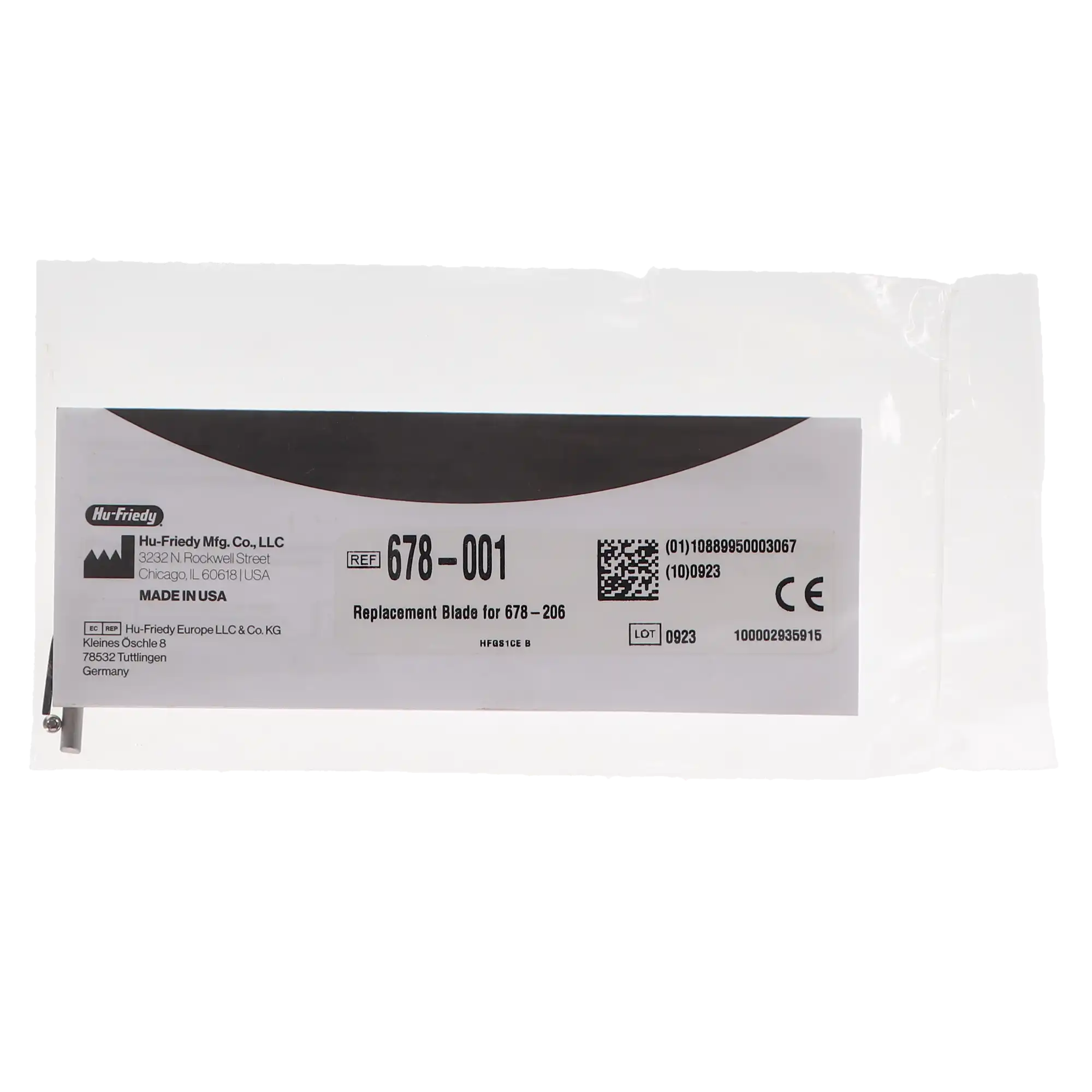 Hu-Friedy Replacement Blade for Adhesive Removing Pliers, 678-206, 678-001 thumbnail 4