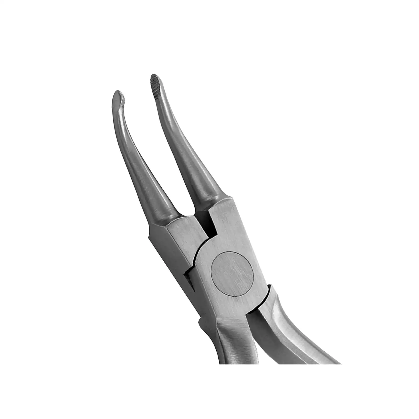 Hu-Friedy 678-204 How Offset Utility Pliers, 40° Angled Tips, Serrated, Stainless Steel, 1 Each thumbnail 2
