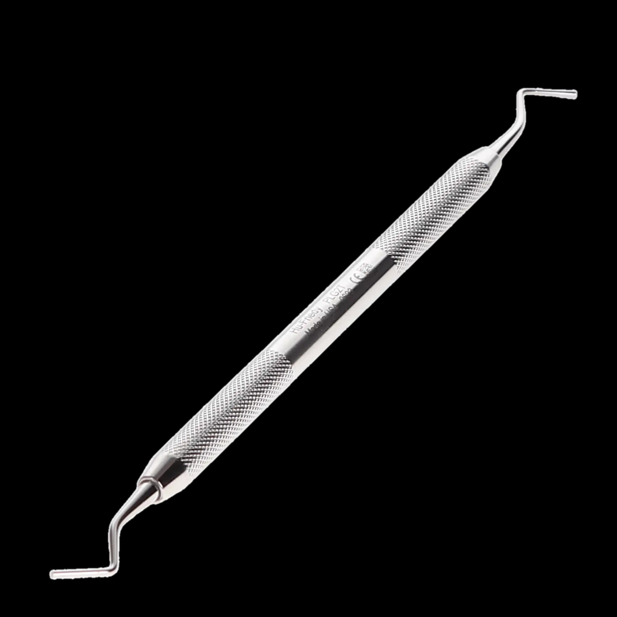 Hu-Friedy PLG2T #2T Tanner Double-Ended Amalgam Plugger, #41 Round Handle, 1.0-1.3 mm Tips thumbnail 3