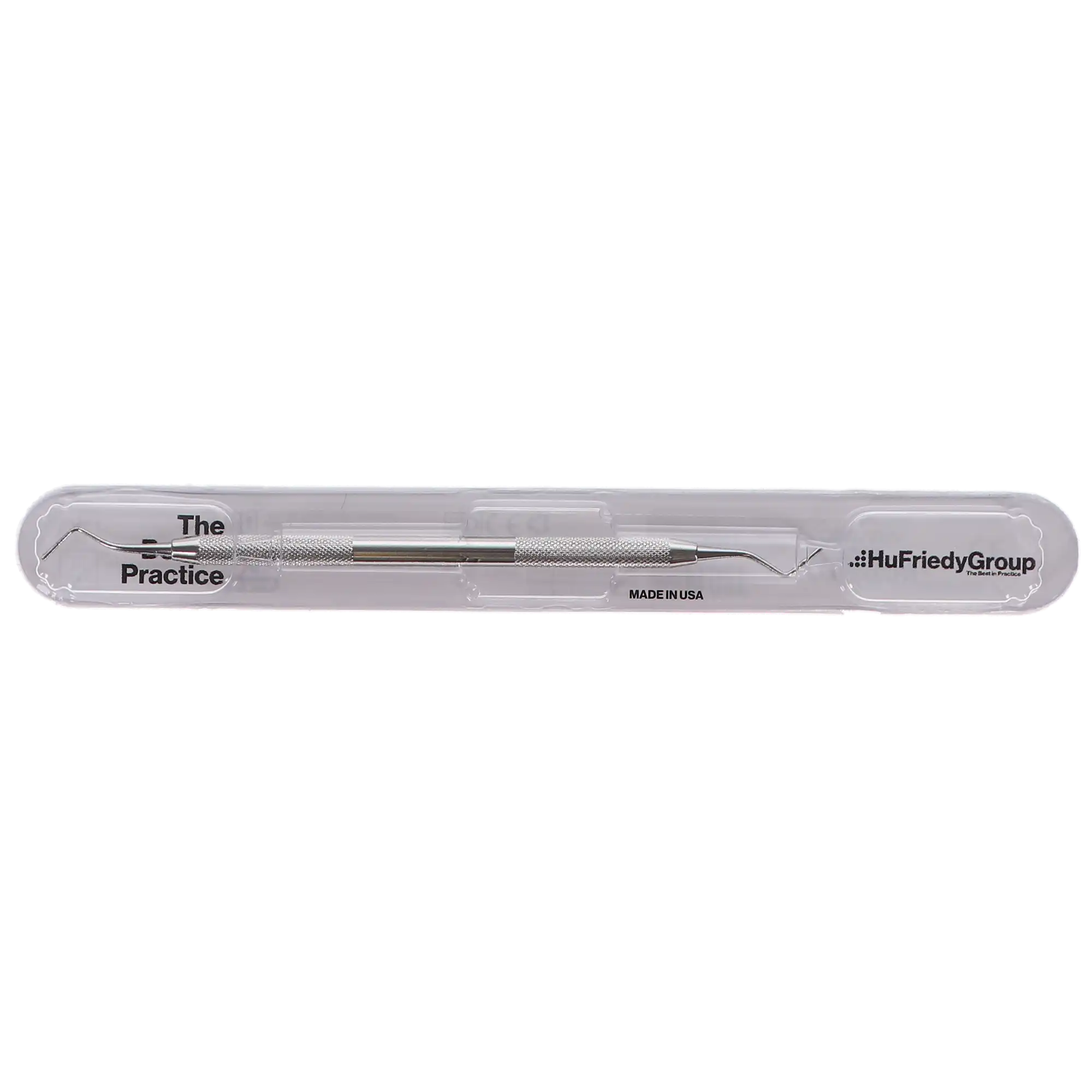 Hu-Friedy PLG2T #2T Tanner Double-Ended Amalgam Plugger, #41 Round Handle, 1.0-1.3 mm Tips thumbnail 5