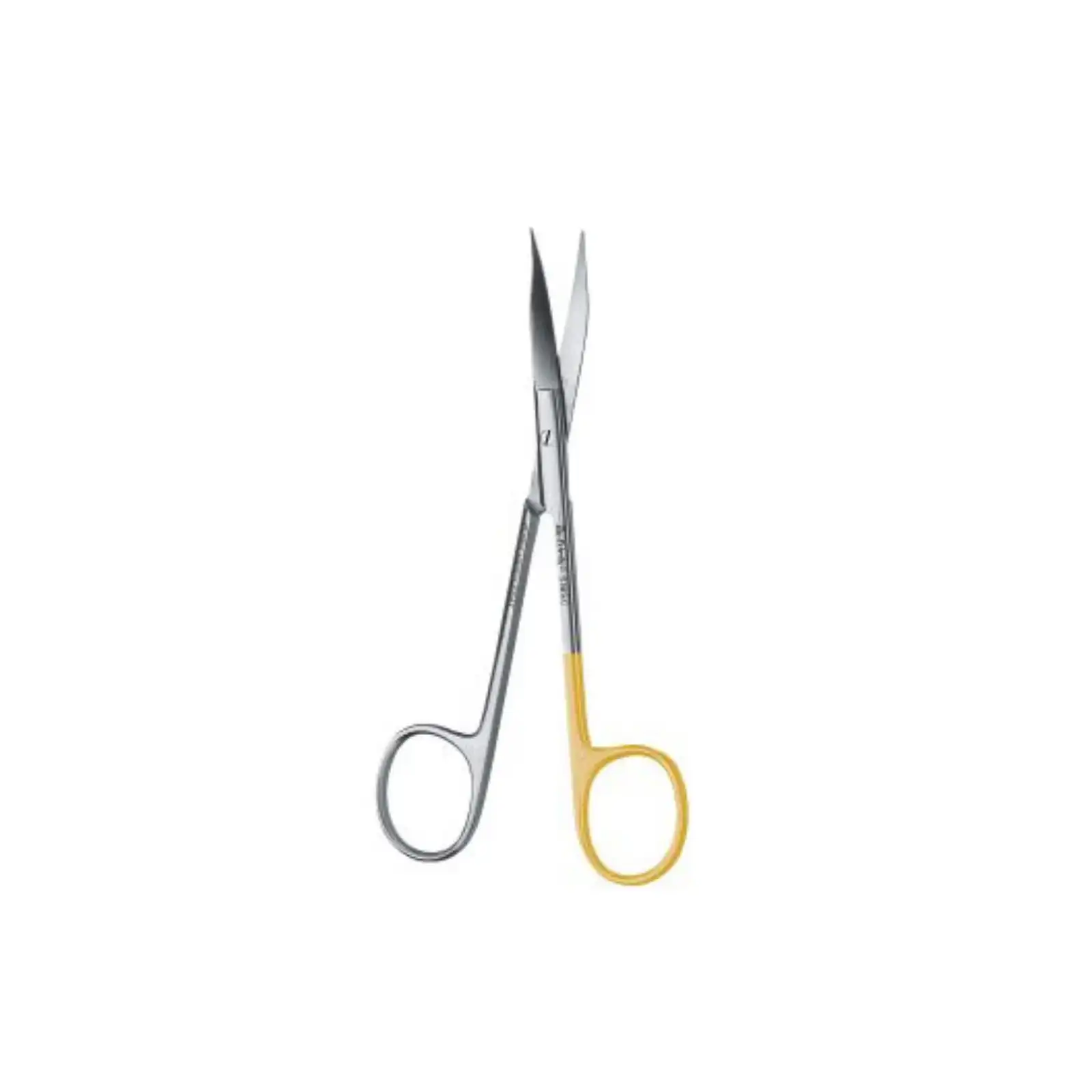 Hu-Friedy #16 Goldman-Fox Curved Super-Cut Surgical Scissors, 5", 1 Serrated Blade, S16SC thumbnail 2