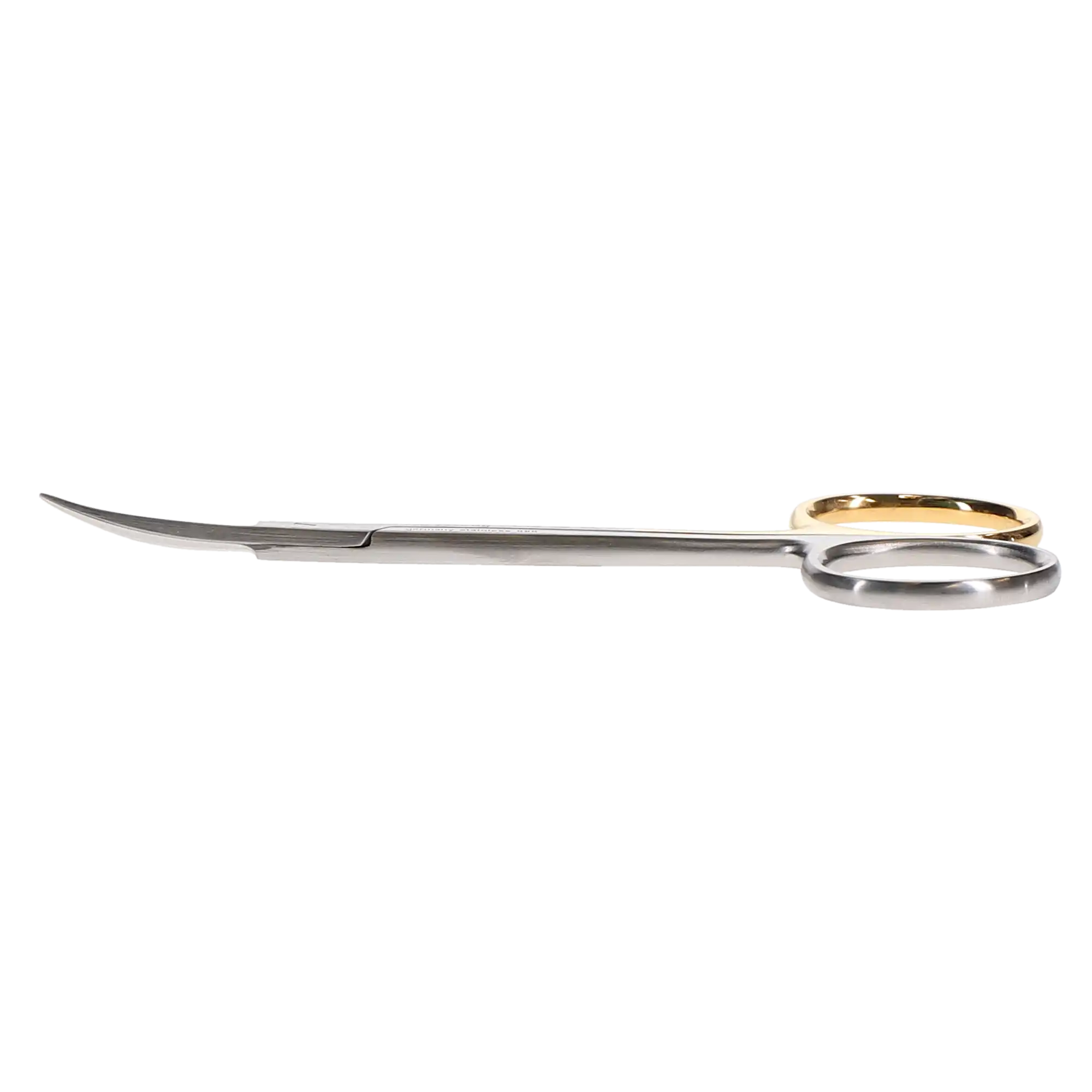 Hu-Friedy #18 Iris Curved Delicate Super-Cut Scissors, 4-1/2", Serrated, Stainless Steel, S18SC thumbnail 2