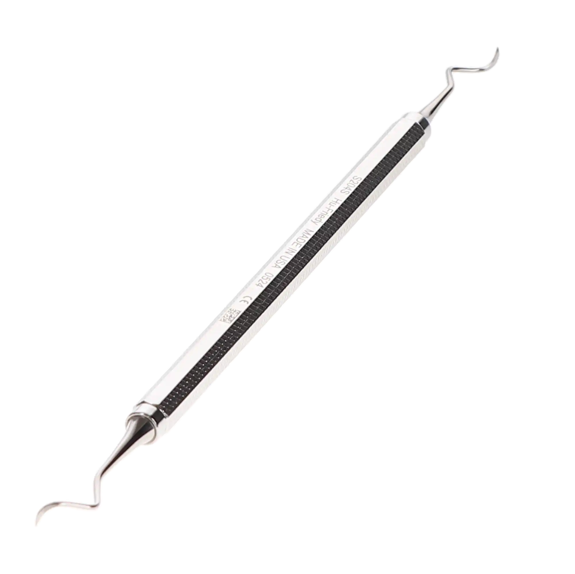 Hu-Friedy 204S Sickle Scaler, Double End, #2 Octagonal Handle, S204S thumbnail 2
