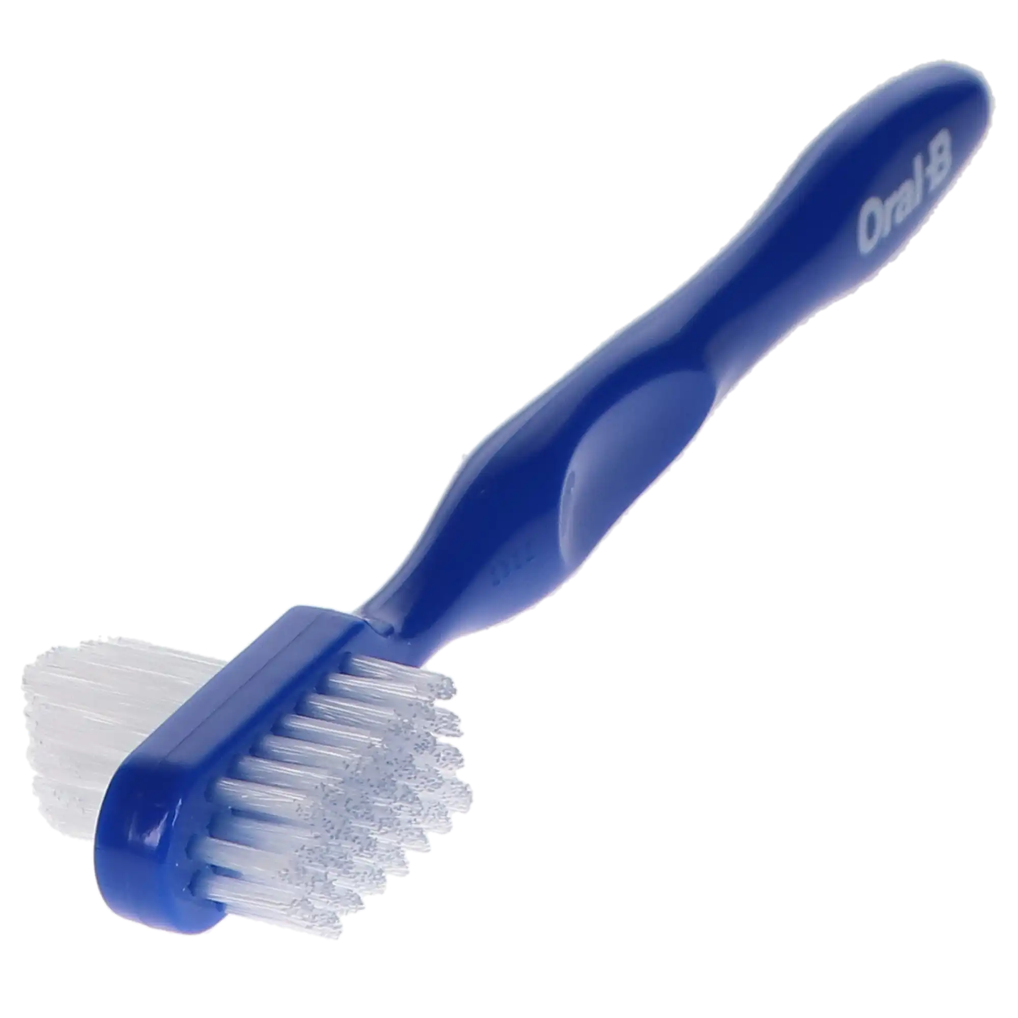 Oral-B Denture Brush, Dual Head, 35 Tuft, Blue Handle, 6/Box, 80310196 thumbnail 9