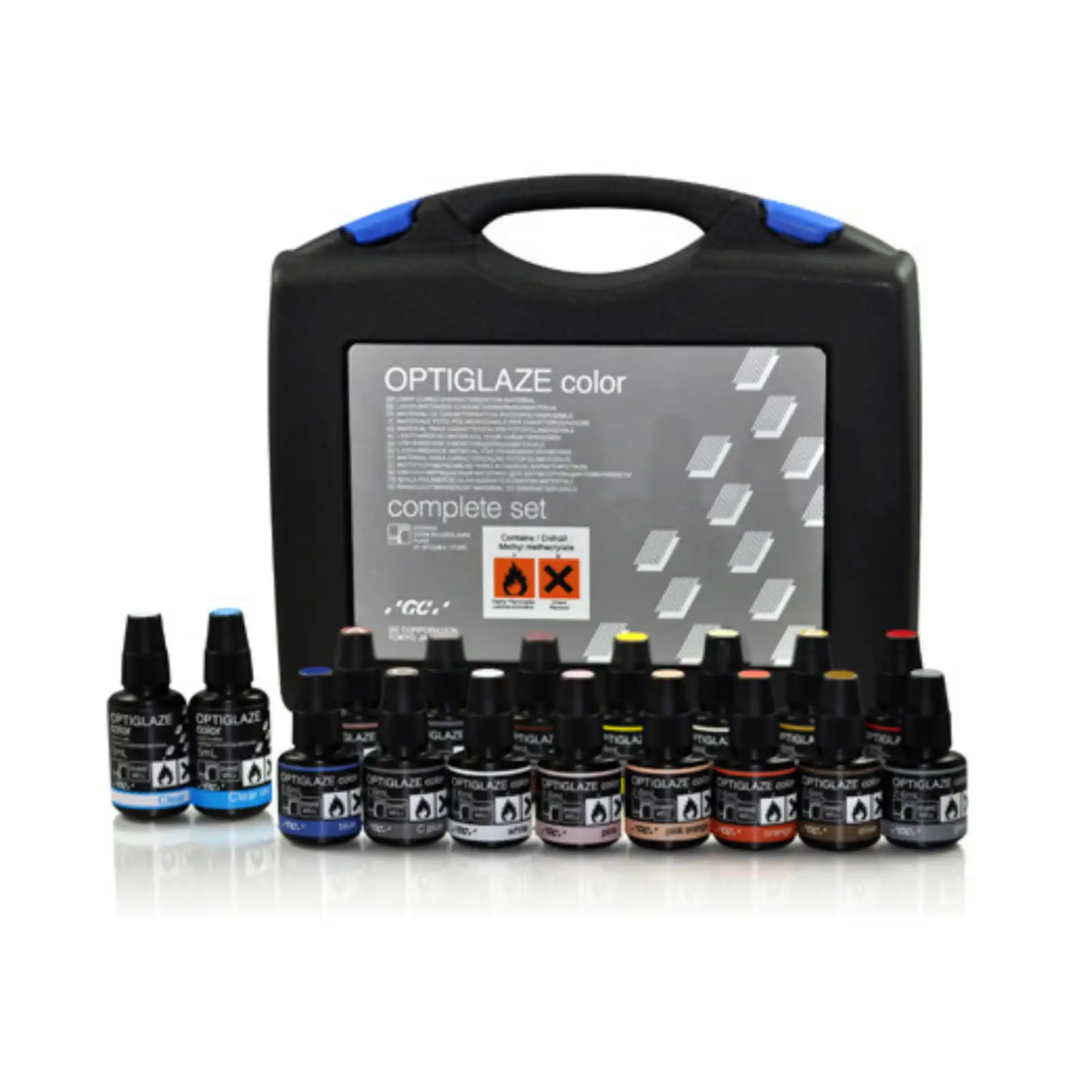 GC America OptiGlaze Color Light-Cured Characterization Coating, Ivory White, 2.6 mL Bottle, 8413 thumbnail 9