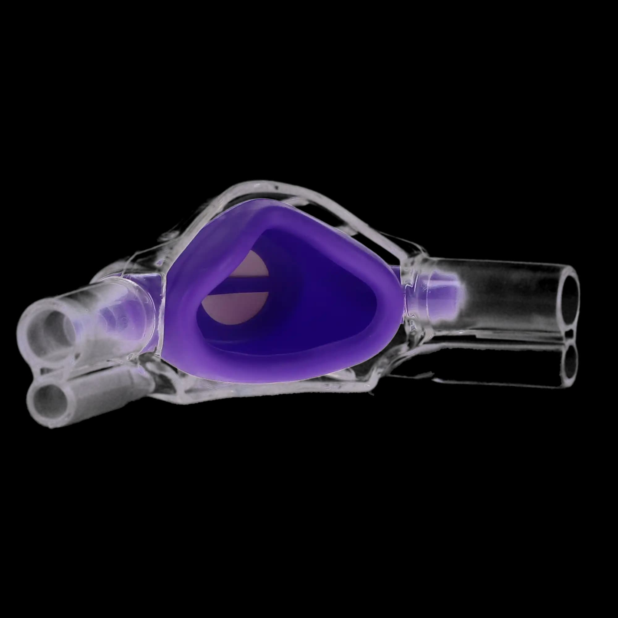 ClearView Nasal Mask and Capnography Bundle, Pediatric, Groovy Grape, Purple, 12/Pk, 33037-17-CAP thumbnail 3