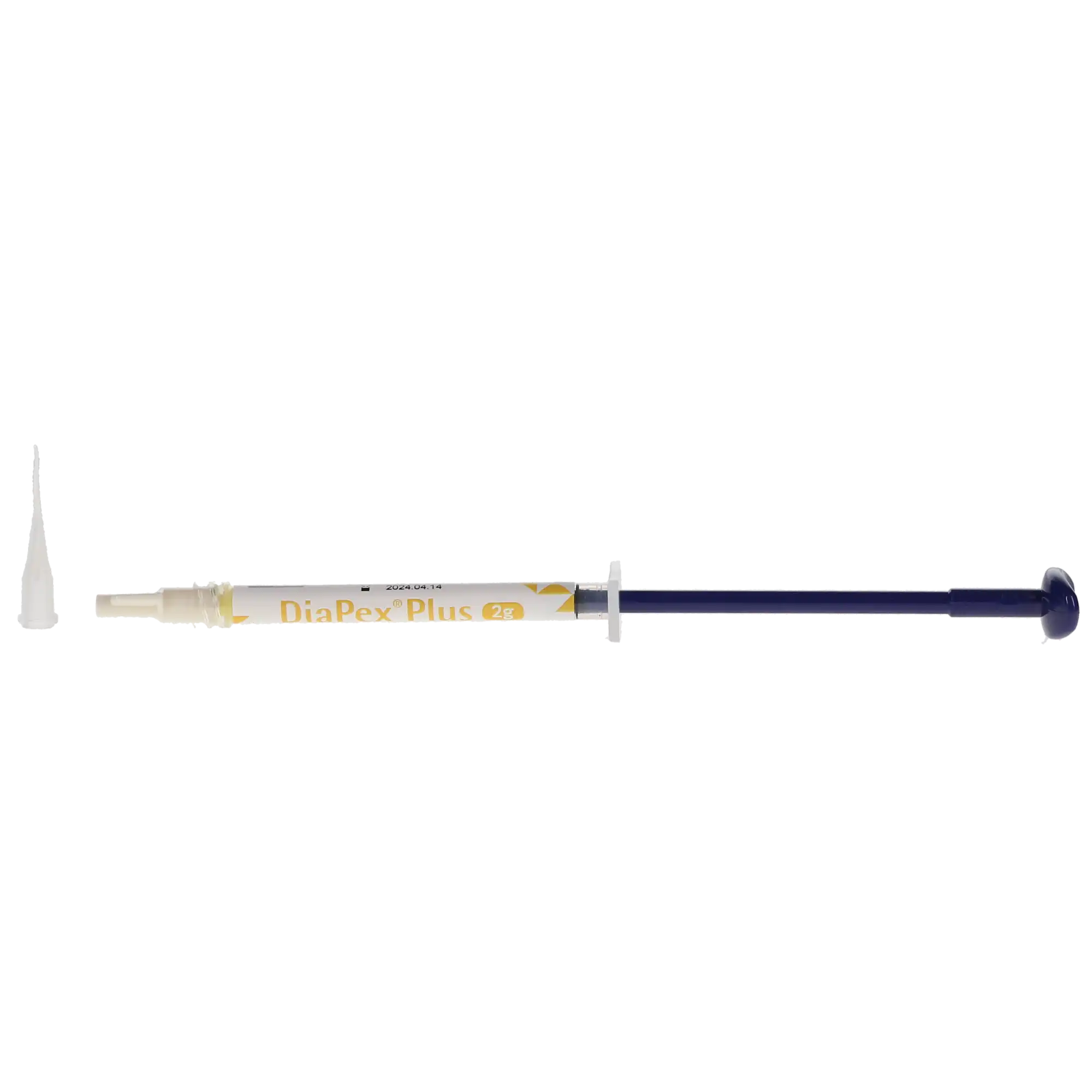 DiaPex Plus Calcium Hydroxide Paste with Iodoform, Regular Kit, 2 g Pre-Filled Syringe with 20 Tips, A1001-501 thumbnail 16
