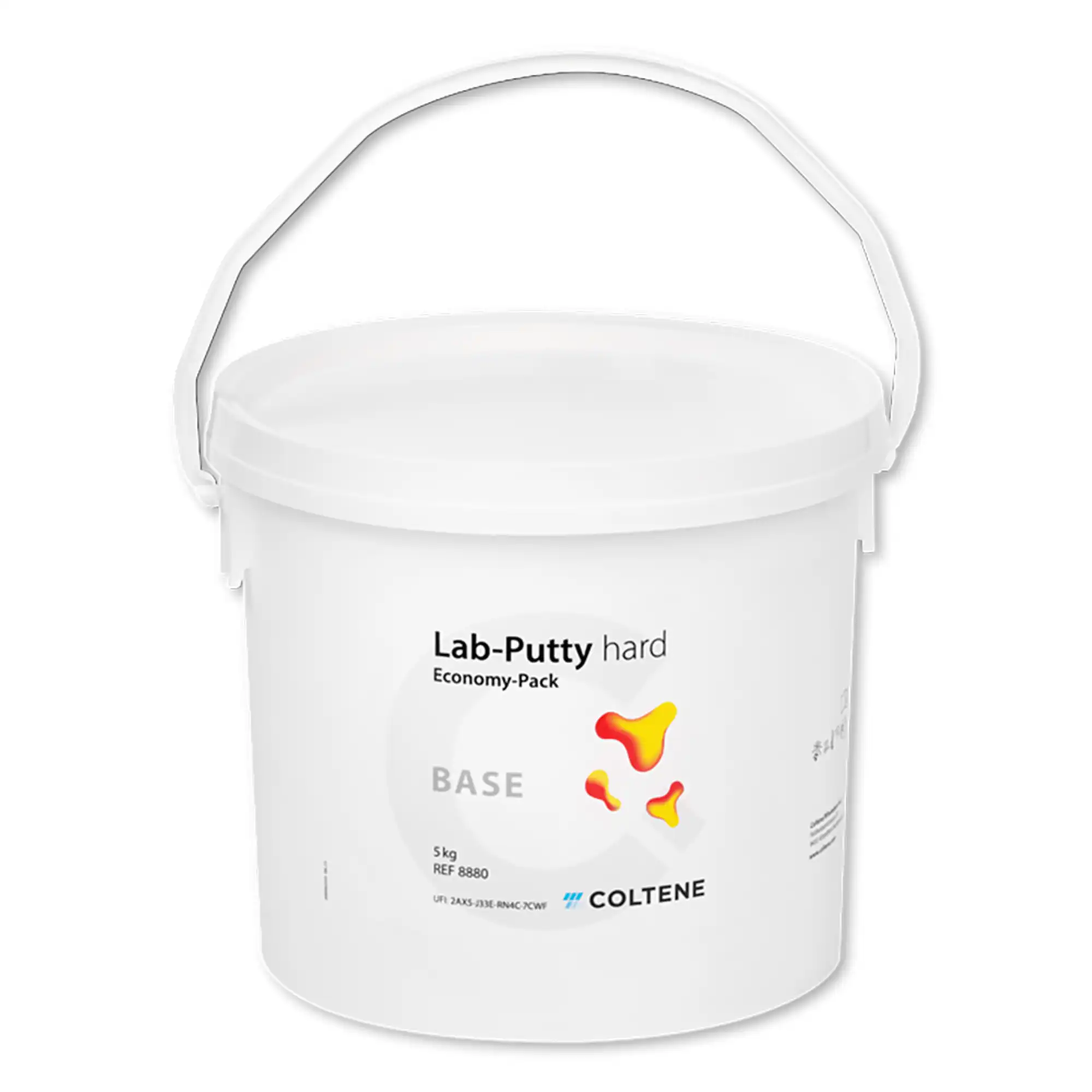 Coltene Lab Putty Economy Base, Polysiloxane Laboratory Modelling Material, 5000 mL Tub, Pink, 8815 thumbnail 2
