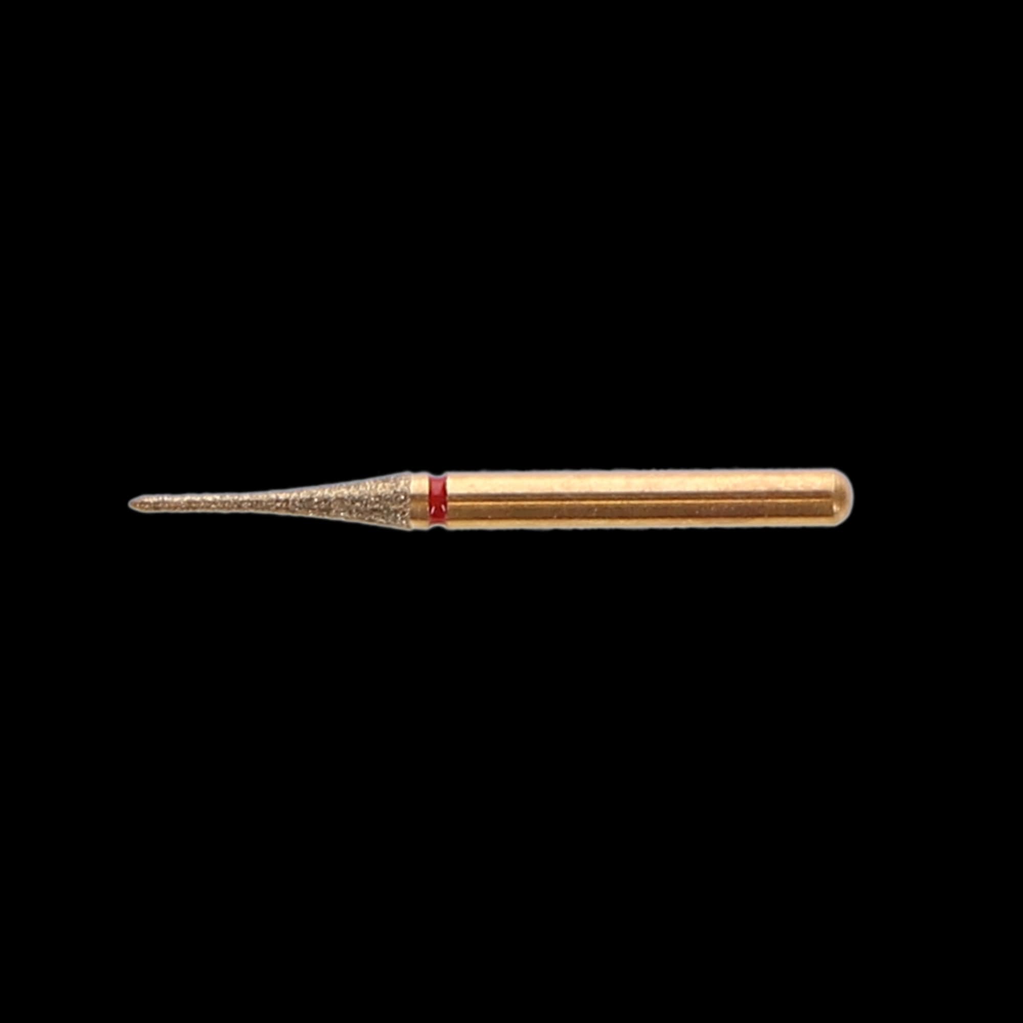 Alpen Multilayer Diamond Bur, FG, Interproximal, Fine, Red, #392-031F, 1.6 mm Head Diameter, 8 mm Head Length, 5/Pk, 60031827 thumbnail 3