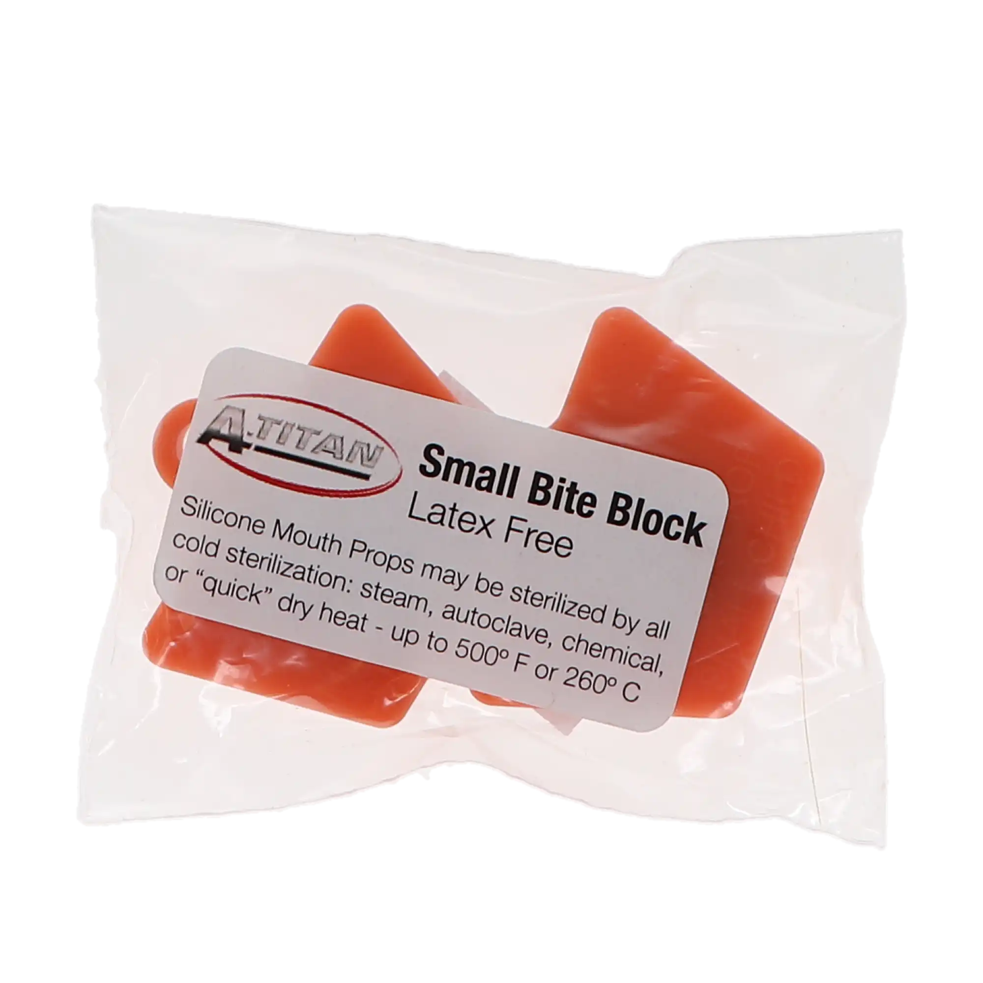 A. Titan Silicone Bite Blocks, Small, 2/Pk, BBSMALL thumbnail 5