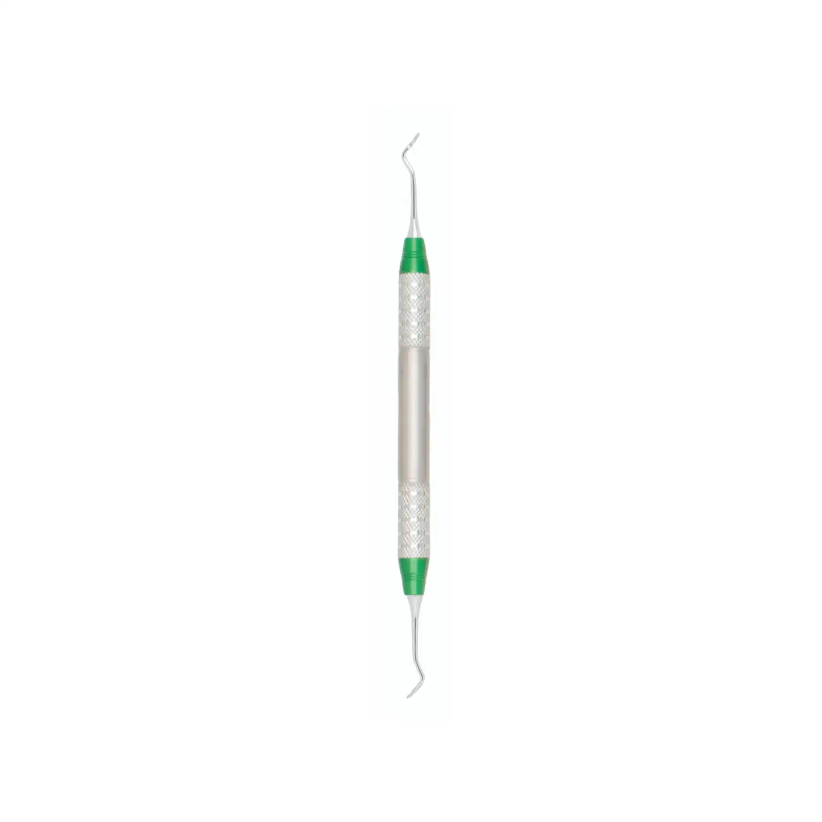 A. Titan Instruments Athena Titanium Implant Curette, Columbia 13/14 Double Ended, Green Color-Coded D-Lite Stainless Steel Handle, 1/Pk thumbnail 2