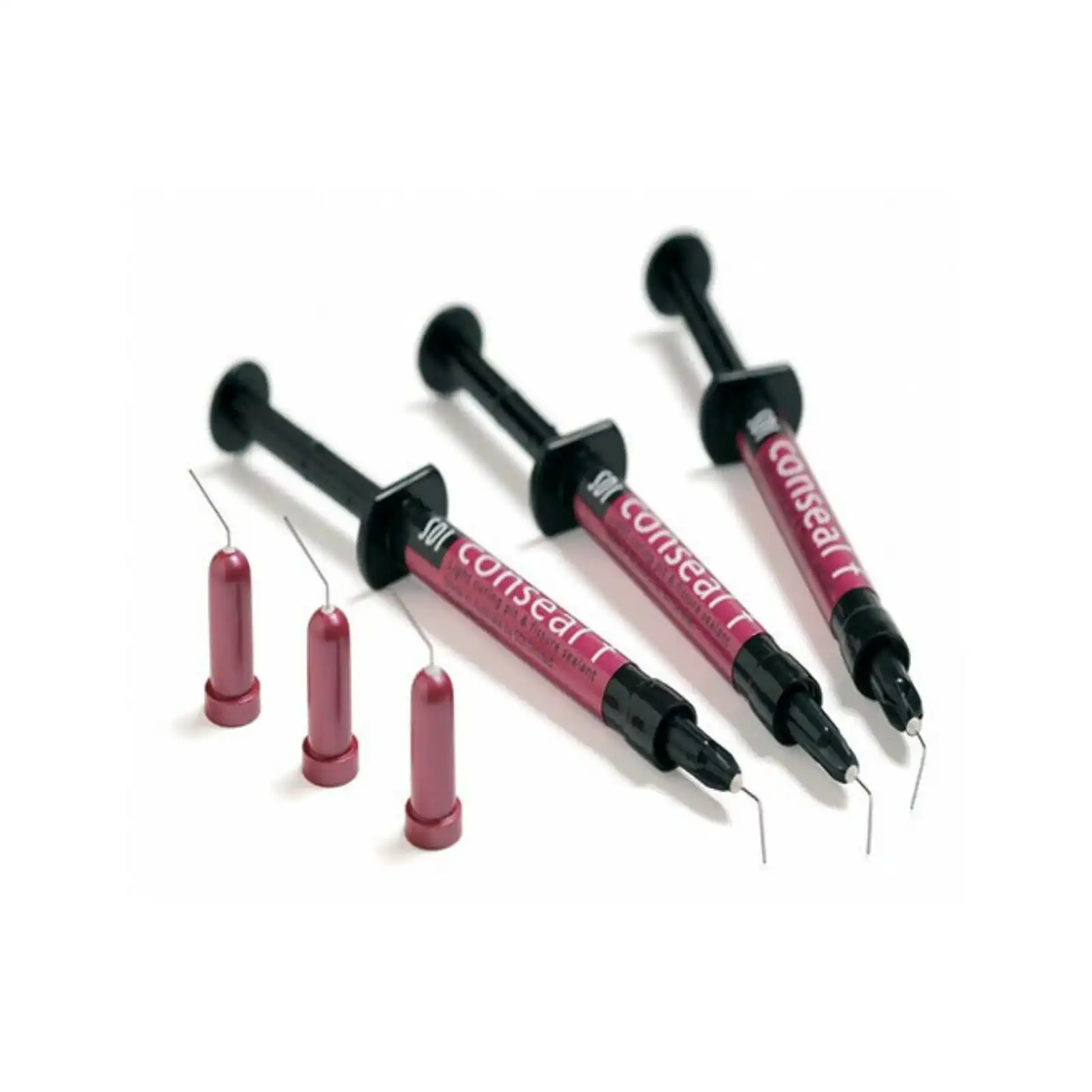 SDI Conseal F & Super Etch LV Disposable Syringe Tips, 27 Gauge, Black, Bent, 20/Pk, 8100061 thumbnail 5