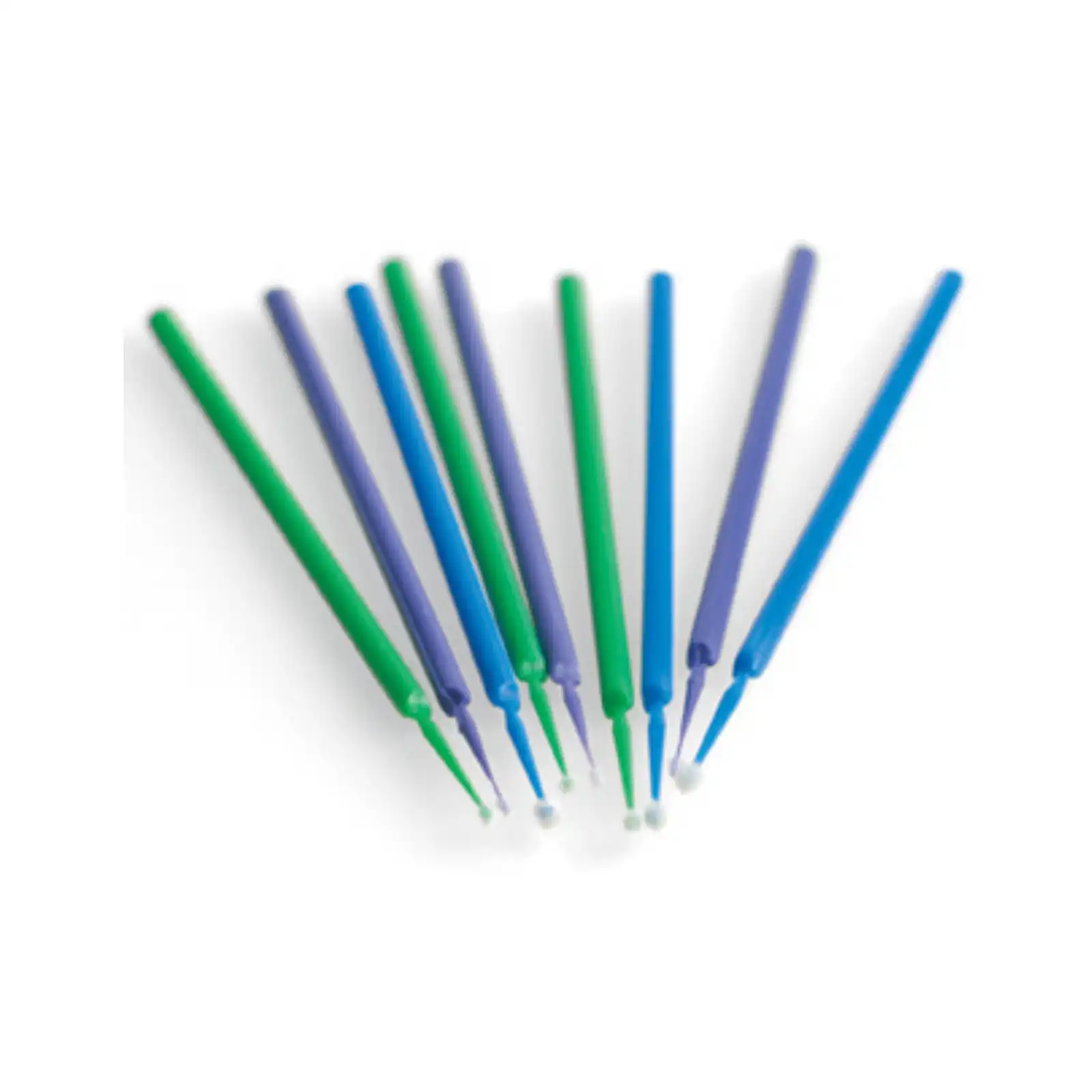 SDI Points Disposable Brush Applicators, Fine, Light Green, Bendable, 400/Pk, 8100117 thumbnail 8