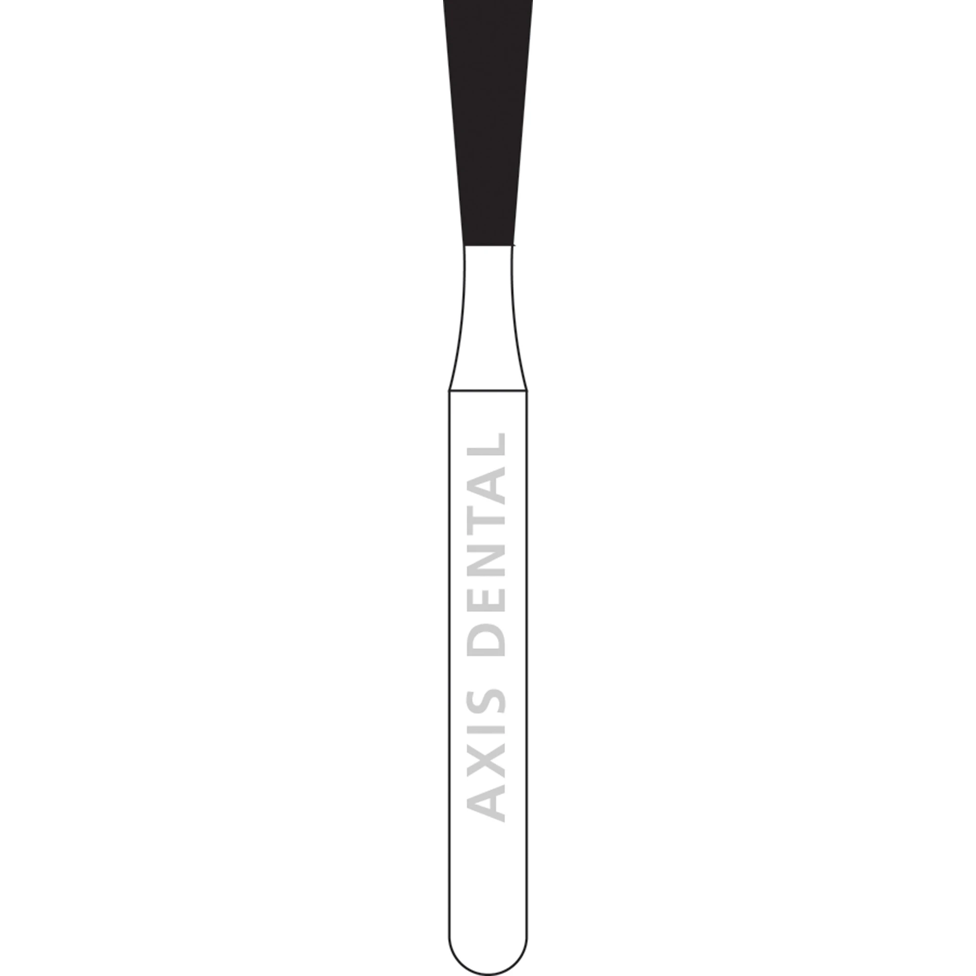 Zir-CUT™ Diamond Bur, FG, Long Inverted Cone, #Z807-018, 1.8 mm Diameter, 5.0 mm Length, Blue, 5/Pk thumbnail 2
