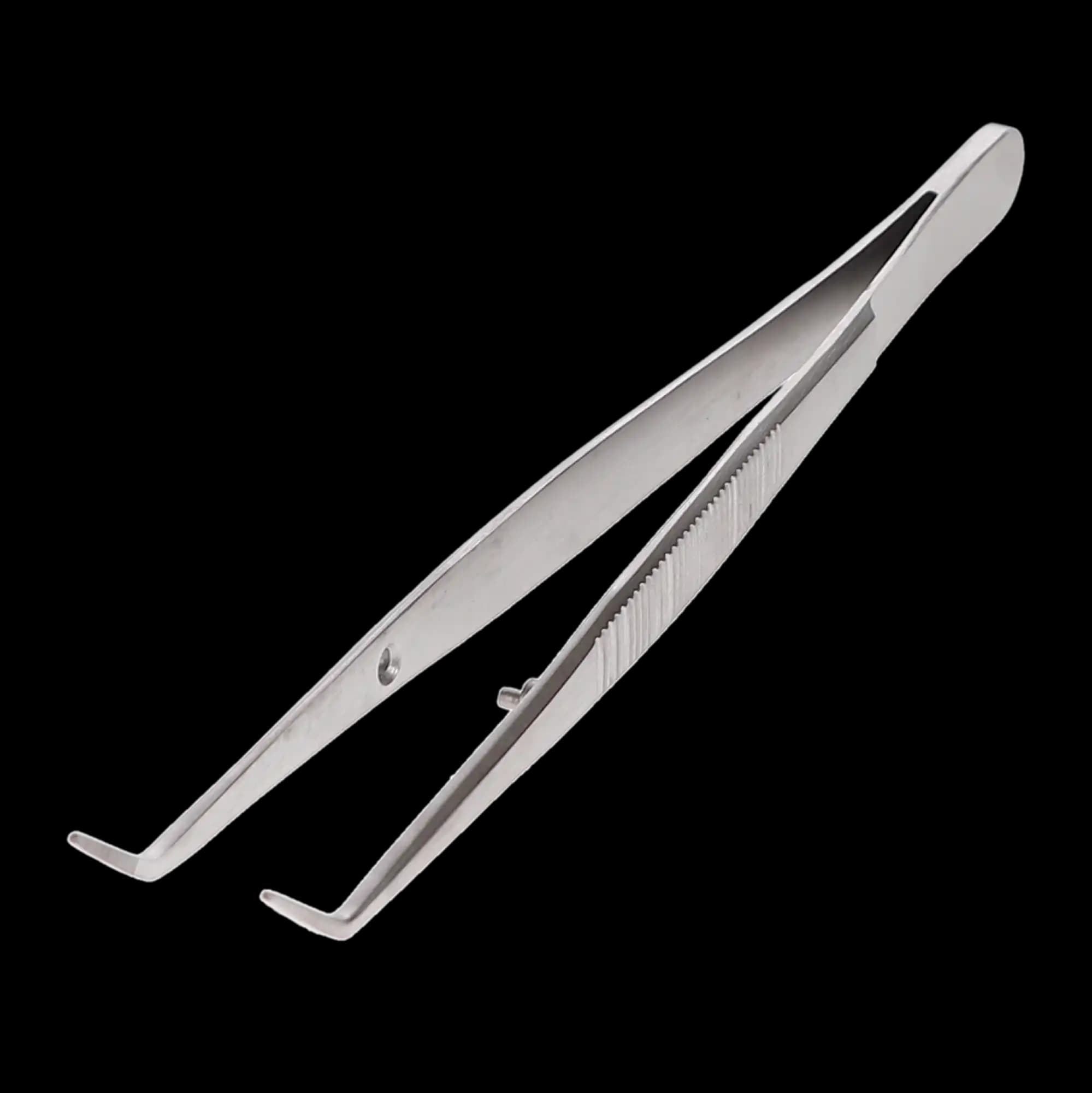 J&J Instruments #317 College Cotton and Dressing Pliers, Serrated Tips, 6", 08-200 thumbnail 2