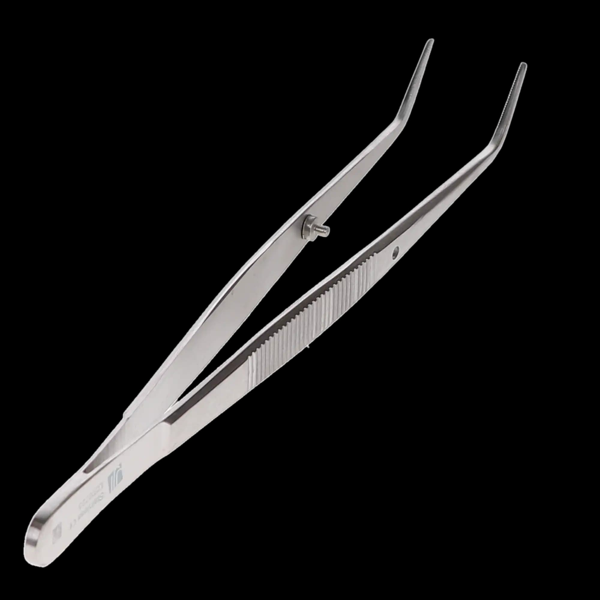 J&J Instruments #317 College Cotton and Dressing Pliers, Serrated Tips, 6", 08-200 thumbnail 3