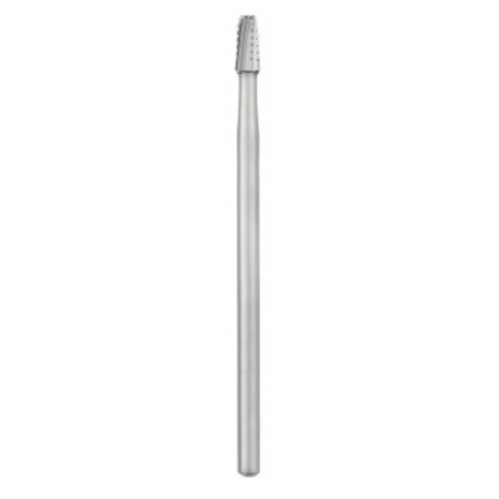 SS White #1703 Oral Surgery Carbide Bur, Cross Cut Fissure, Round End Tapered, HP Shank #3, 2.1 mm Head, 65 mm Length, Sterile, 10/Pk, 30040 thumbnail 2