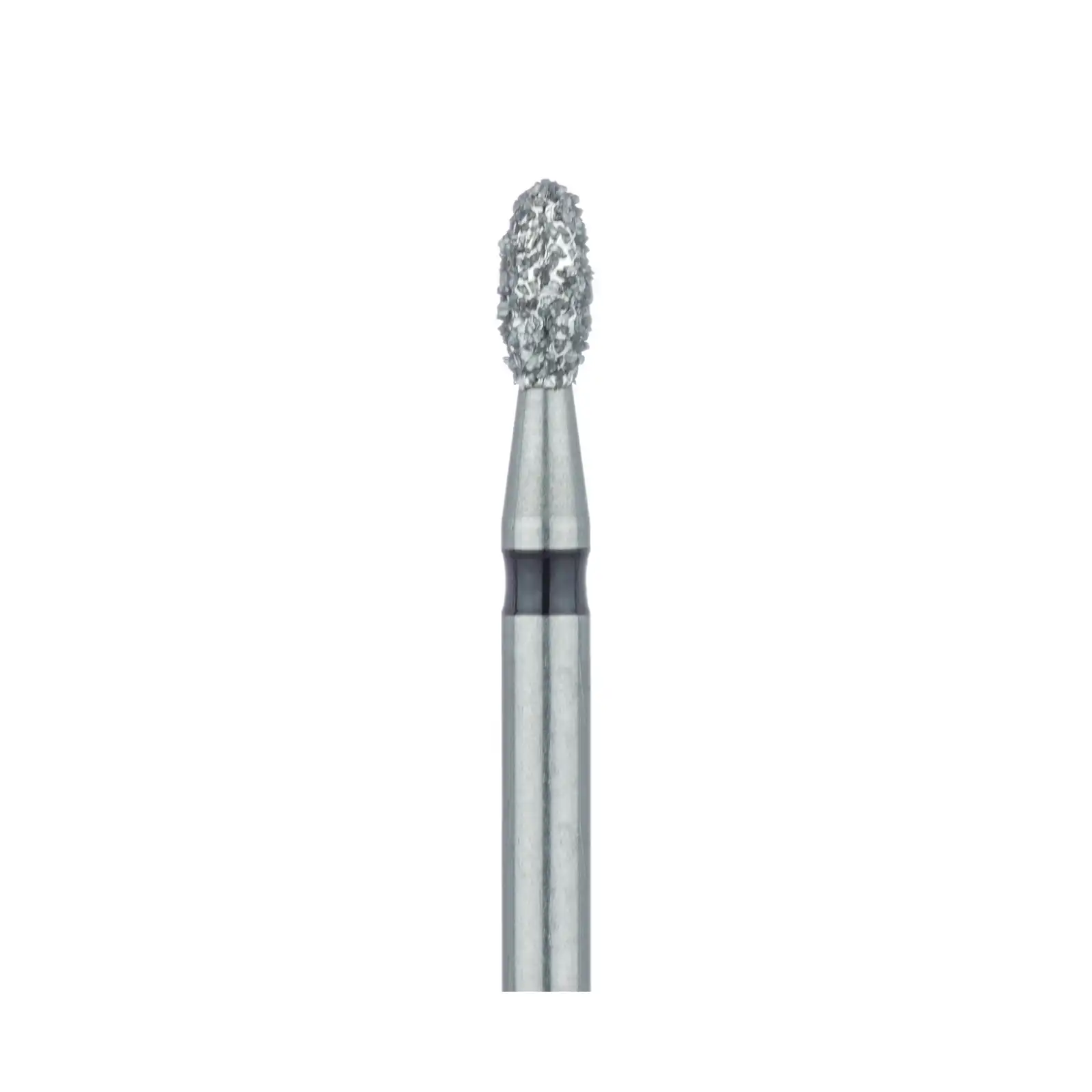 Meisinger Multi-Use Diamond Bur, Friction Grip, Football, 833H, 1.8 mm, Super Coarse, Black, 5/Pk, 833H-018-FG thumbnail 3