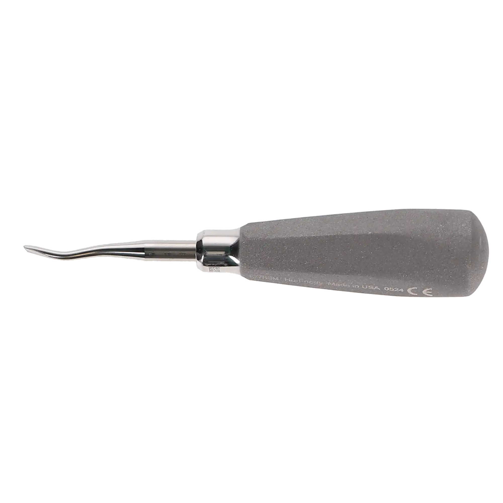 Hu-Friedy #77R Serrated Surgical Elevator, Small Ergo Dynamic Handle, Single End, E77RSM thumbnail 6