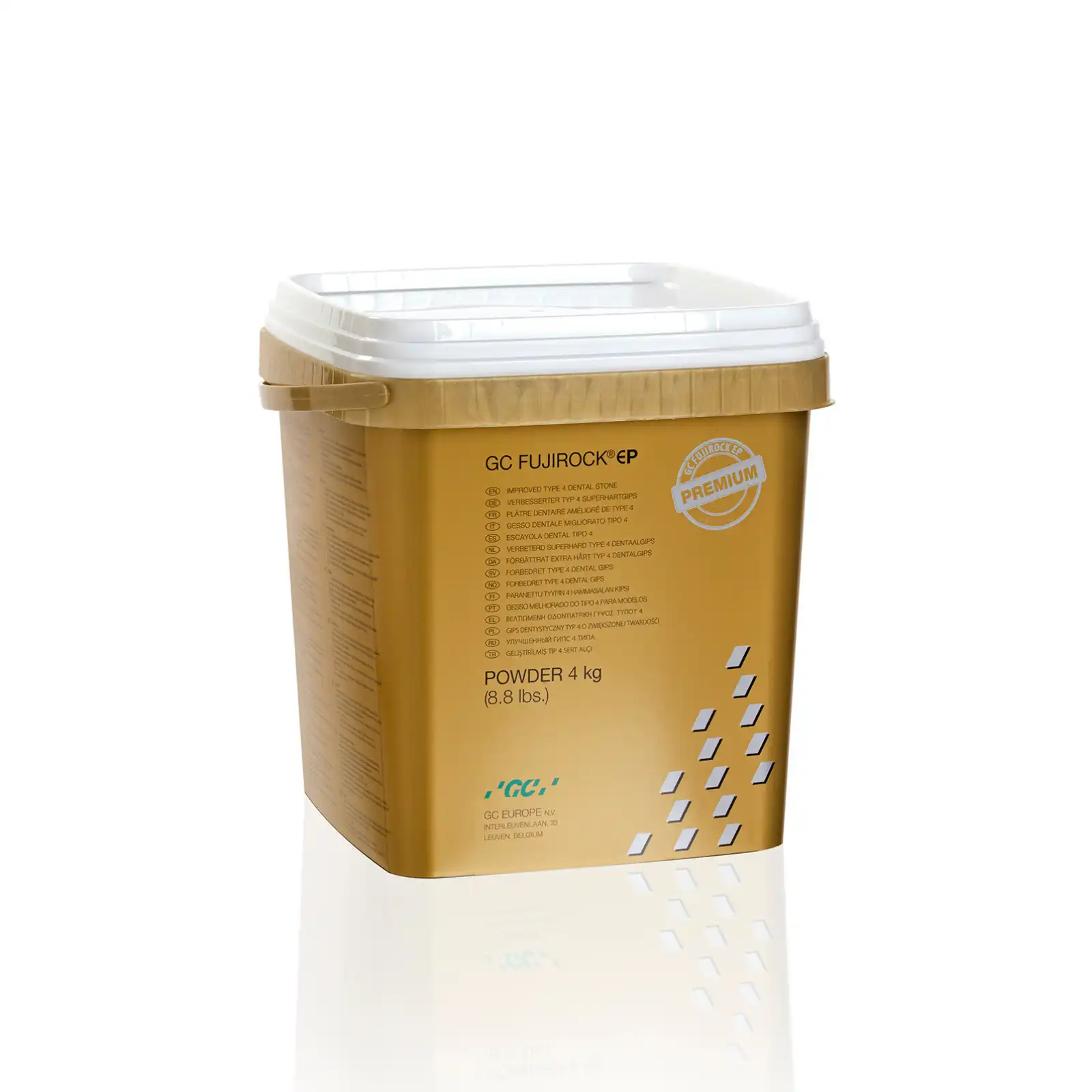GC FujiROCK EP Premium Type IV Dental Die Stone, Polar White, 4 kg, 890366 thumbnail 2