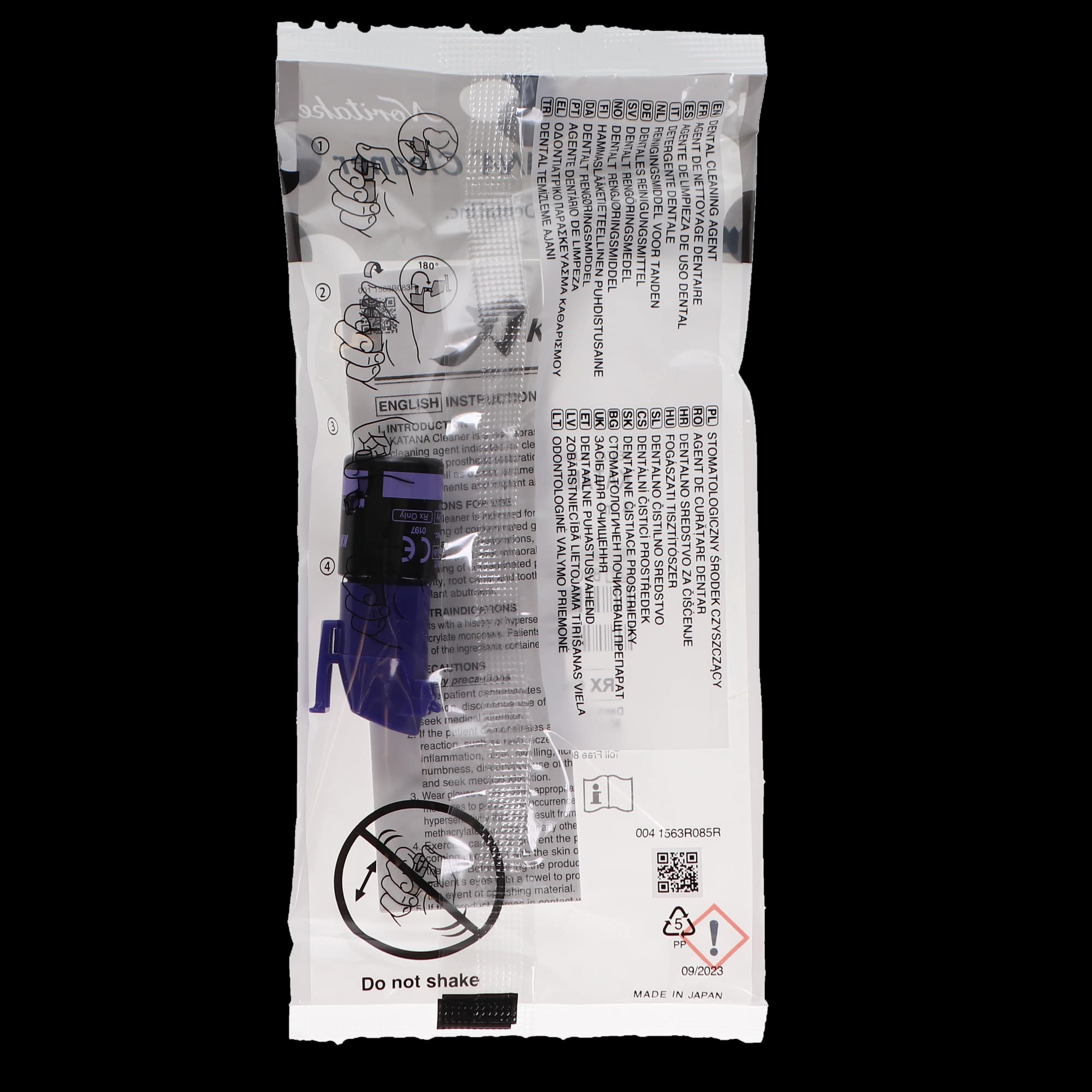 KATANA Cleaner Universal Dental Cleaning Agent, 4 mL Bottle, 3970-KA thumbnail 6