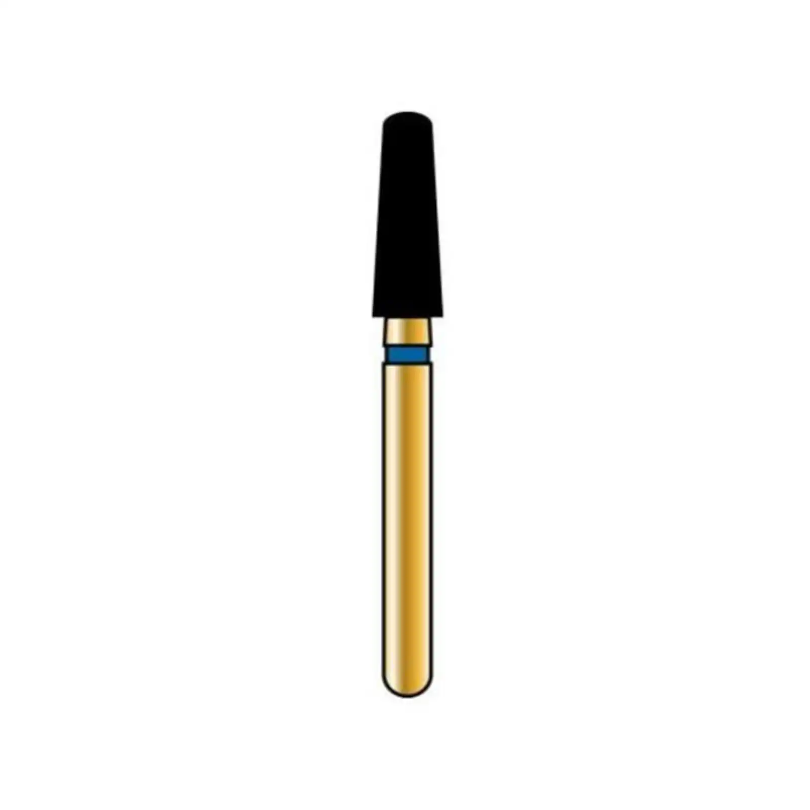 Alpen Multi-Use Diamond Bur, FG #855.025, Round End Taper, 2.5mm, Super Coarse, 5/Pk - Alpen® Multi-Use Diamonds FG # 856 Round End Taper 2.5mm Green Coarse Pkg/5 - Image 1