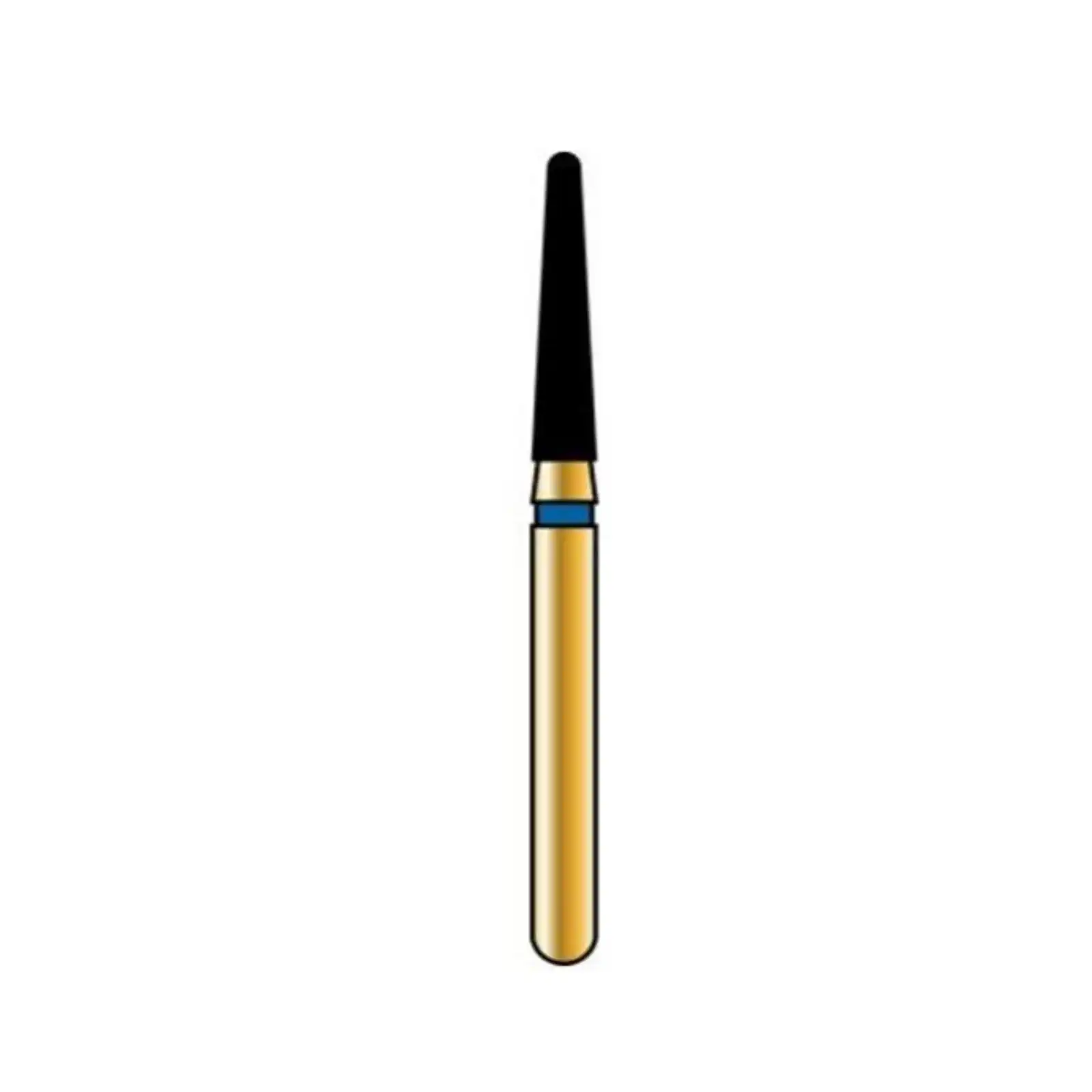 Alpen Multi-Use Diamond Bur, FG #856 Round End Taper, 1.6mm, Super Coarse, 5/Pk thumbnail 2