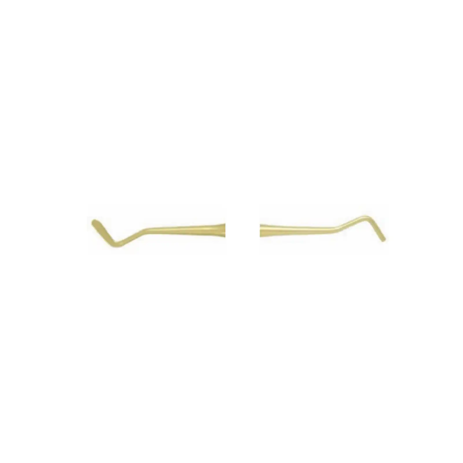 Nordent Composite Placement Instrument, Double-Ended, Paddle/Condenser #3, Titanium Nitride Coated, DuraLite ColorRings Handle thumbnail 2