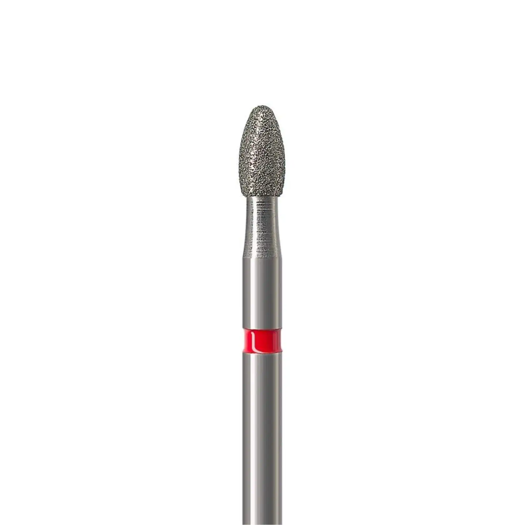 NTI Diamond Bur, FG, Football, #F369, 2.5 mm, Fine, Red, 5/Pk, F369-025 thumbnail 2