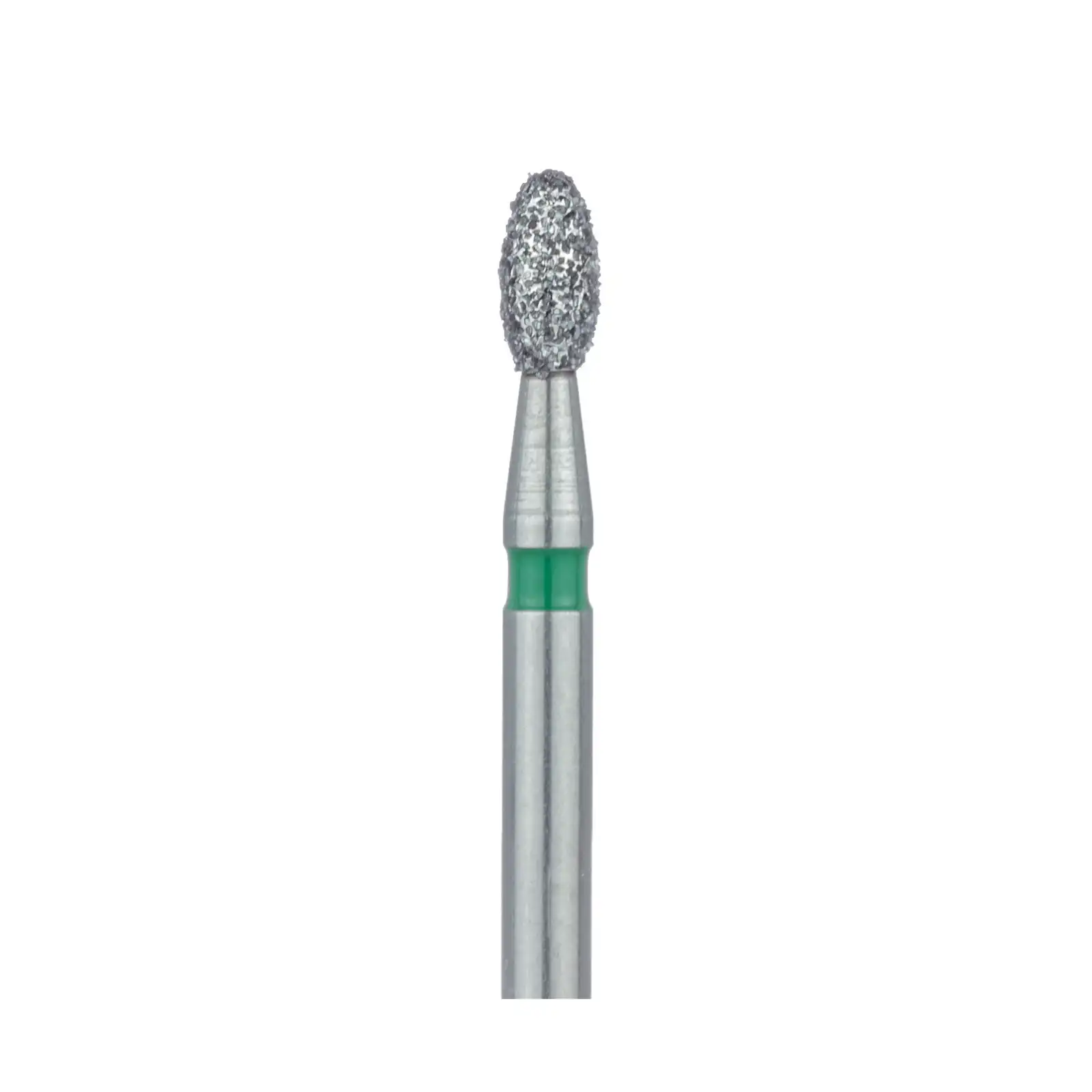 Meisinger Multi-Use Diamond Bur, FG, Football/Egg, #833G, 1.8 mm Head, Coarse, Green, 5/Pk, 833G-018-FG thumbnail 3