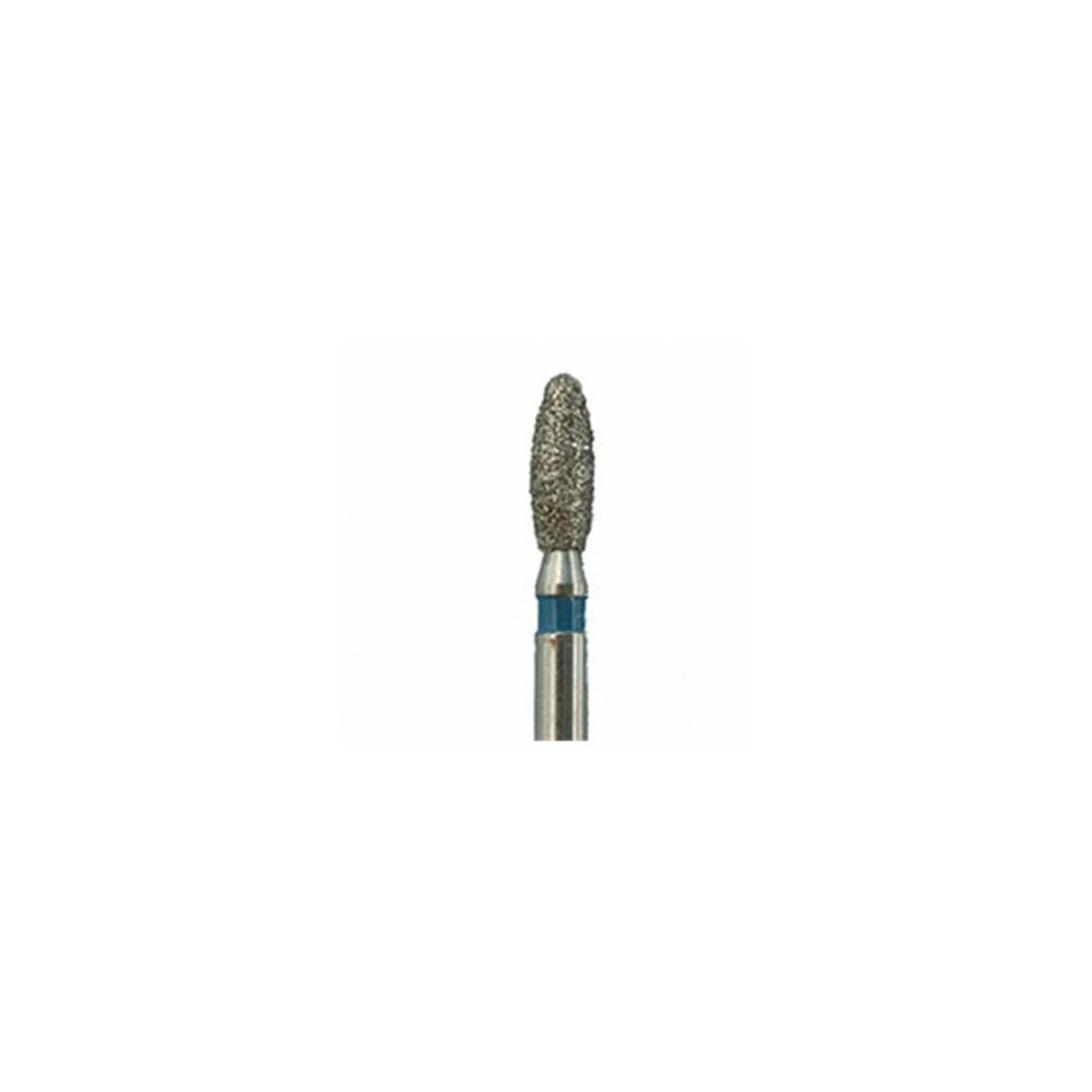 Meisinger Multi-Use Diamond Bur, FG, Long Football, #833L, 1.8 mm, Medium Grit, Blue Ring, 5/Pk, 833L-018-FG thumbnail 3