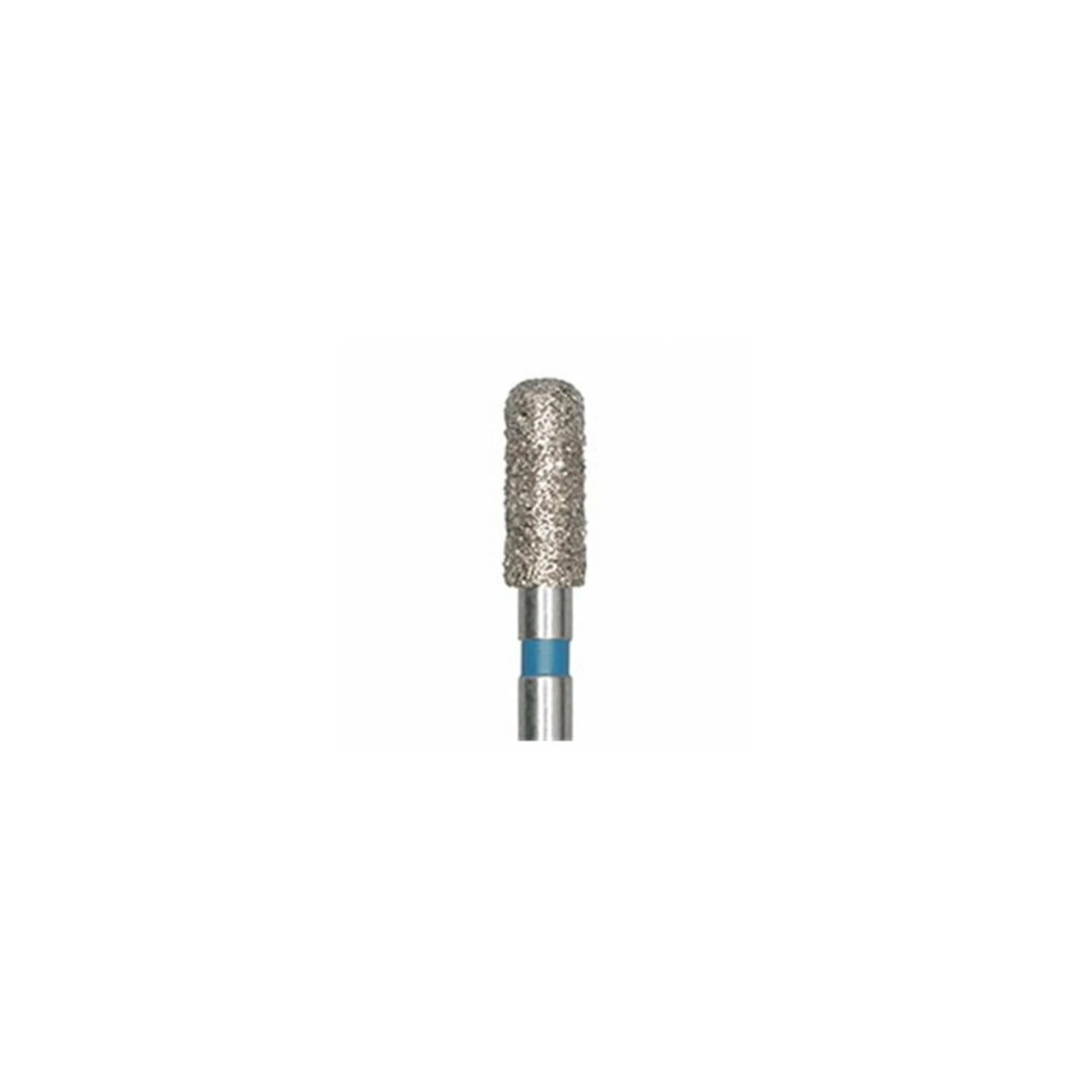 Meisinger Multi-Use Diamond Bur, HP, Long Round End Cylinder, #838L, 2.7 mm, Medium Grit, Blue Ring, 5/Pk, 838L-027-HP thumbnail 3