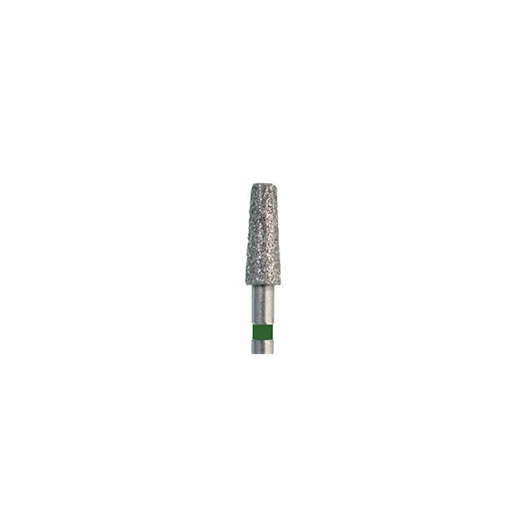 Meisinger Multi-Use Diamond Bur, FG, Tapered Flat End, #846G, 2.5 mm, Coarse, Green, 5/Pk, 846G-025-FG thumbnail 3