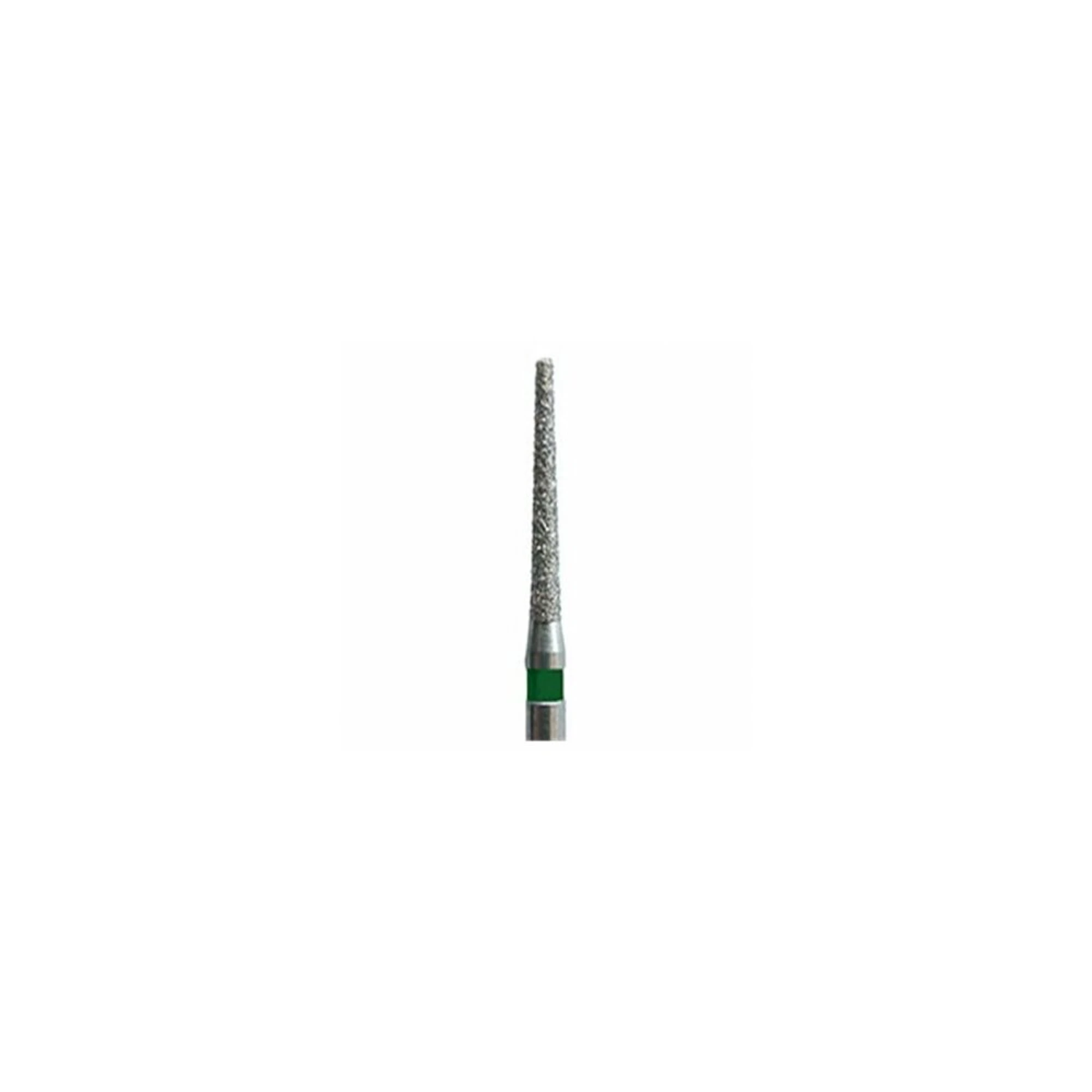 Meisinger Multi-Use Diamond Bur, FG, Long Tapered Flat End, #847G, 1.2 mm Head, Coarse, Green, 5/Pk, 847G-012-FG thumbnail 3