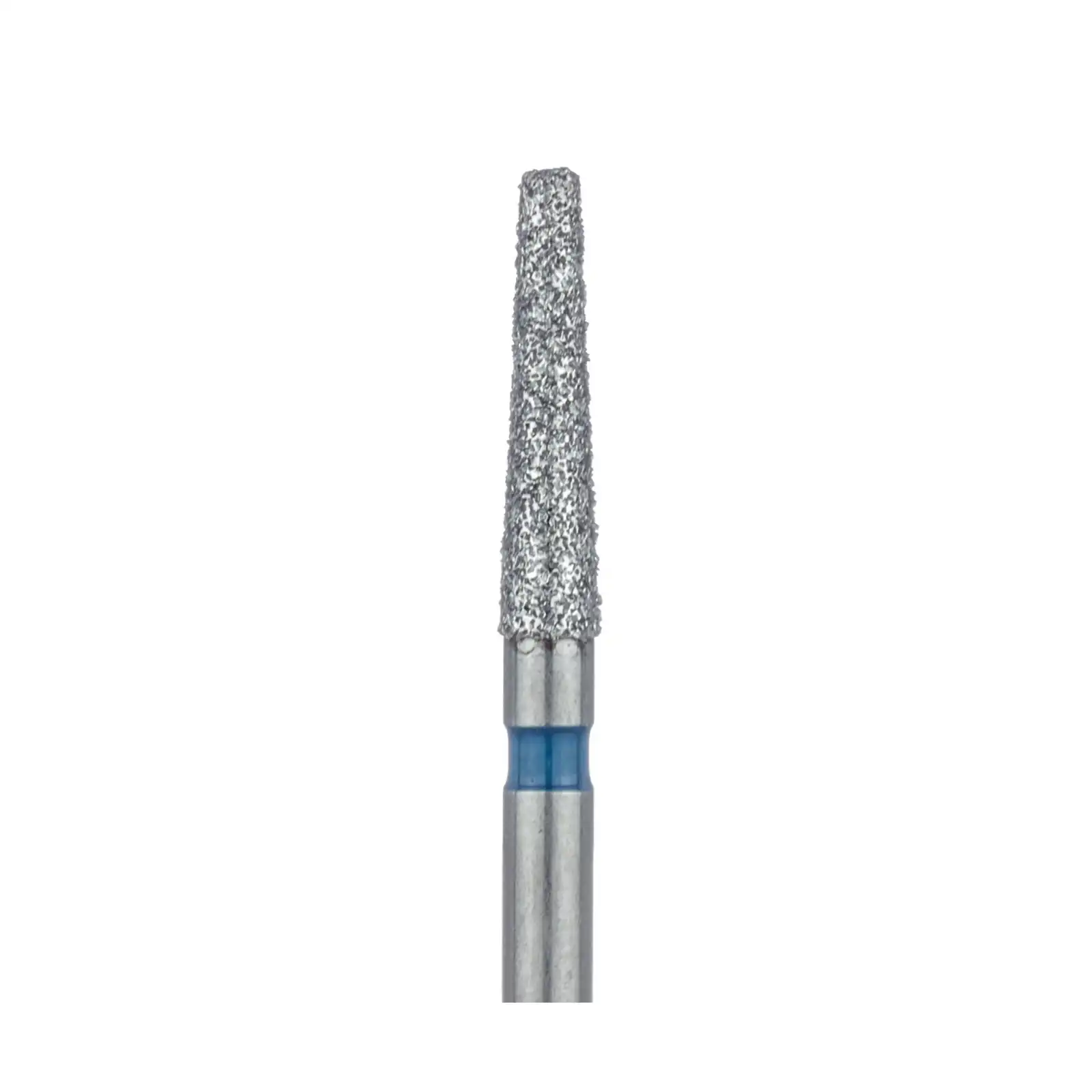 Meisinger Multi-Use Diamond Bur, FG, Long Tapered Round Edge, #847R, 1.8 mm, Medium Grit, Blue Ring, 5/Pk, 847R-018-FG thumbnail 3