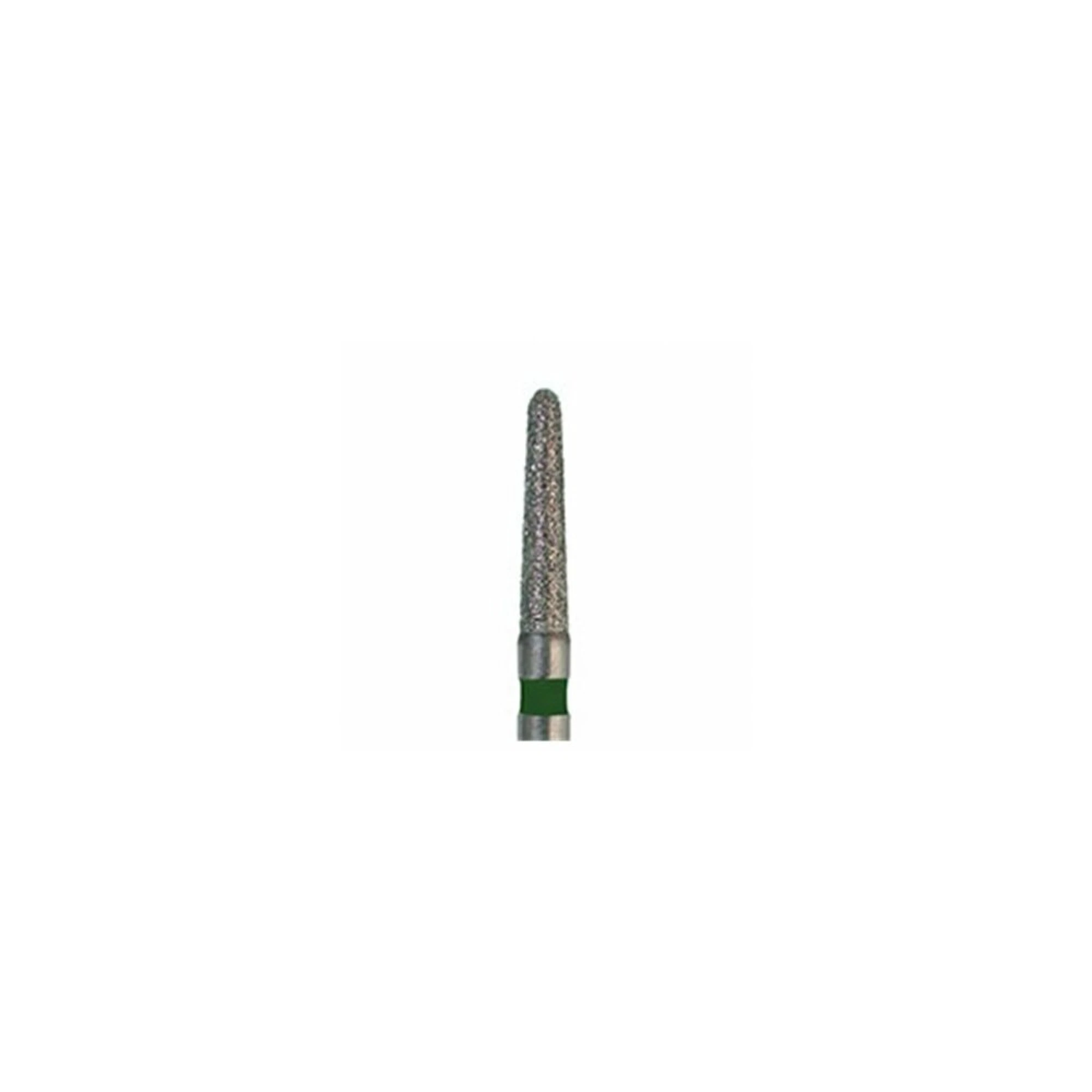 Meisinger Multi-Use Diamond Bur, Friction Grip, Round-End Taper Chamfer, 849G, 1.8 mm, Coarse, Green, 5/Pk, 849G-018-FG thumbnail 3