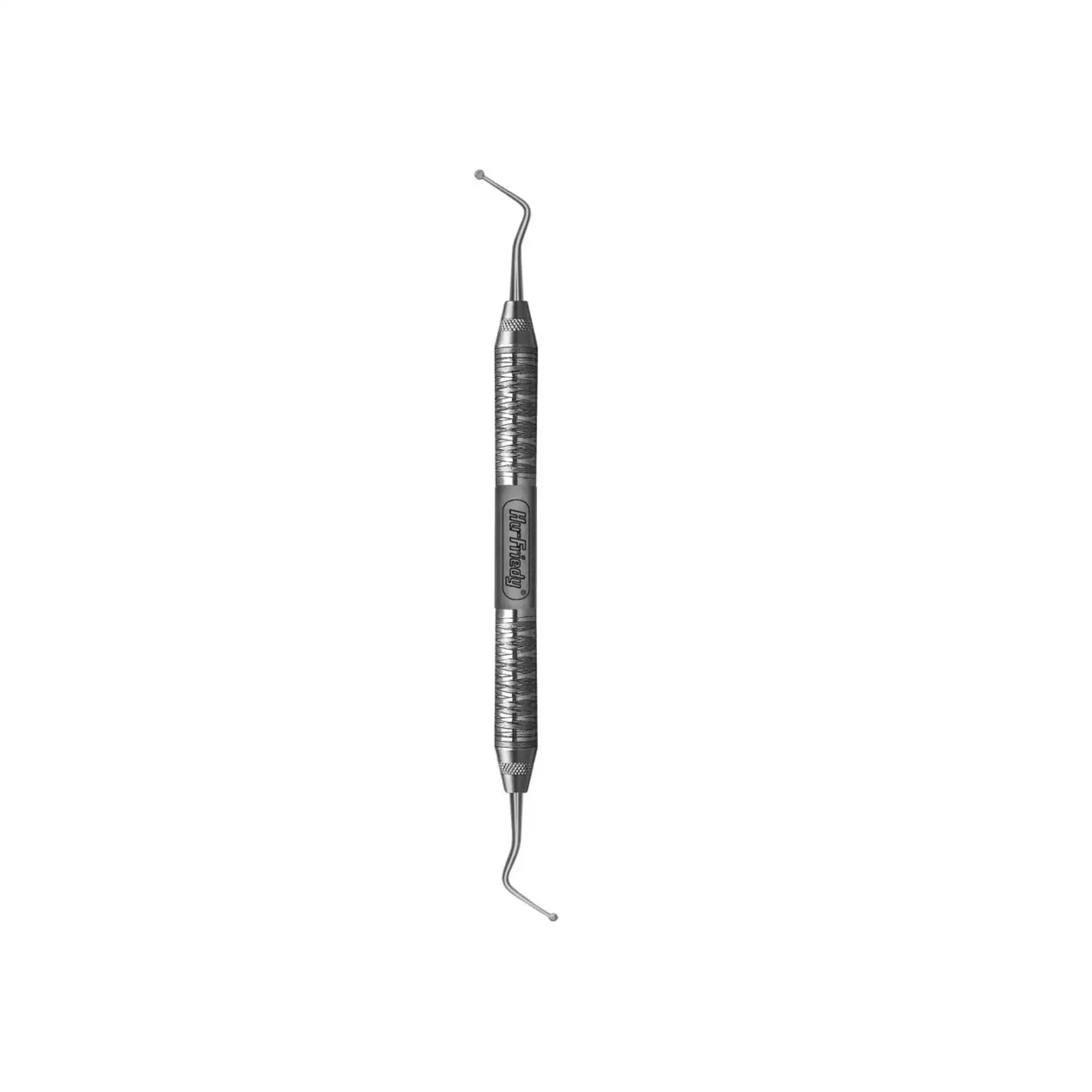 Hu-Friedy #33L Double-Ended Endodontic Excavator, #41 Round Handle, 2 mm Tip, Stainless Steel, EXC33L thumbnail 2