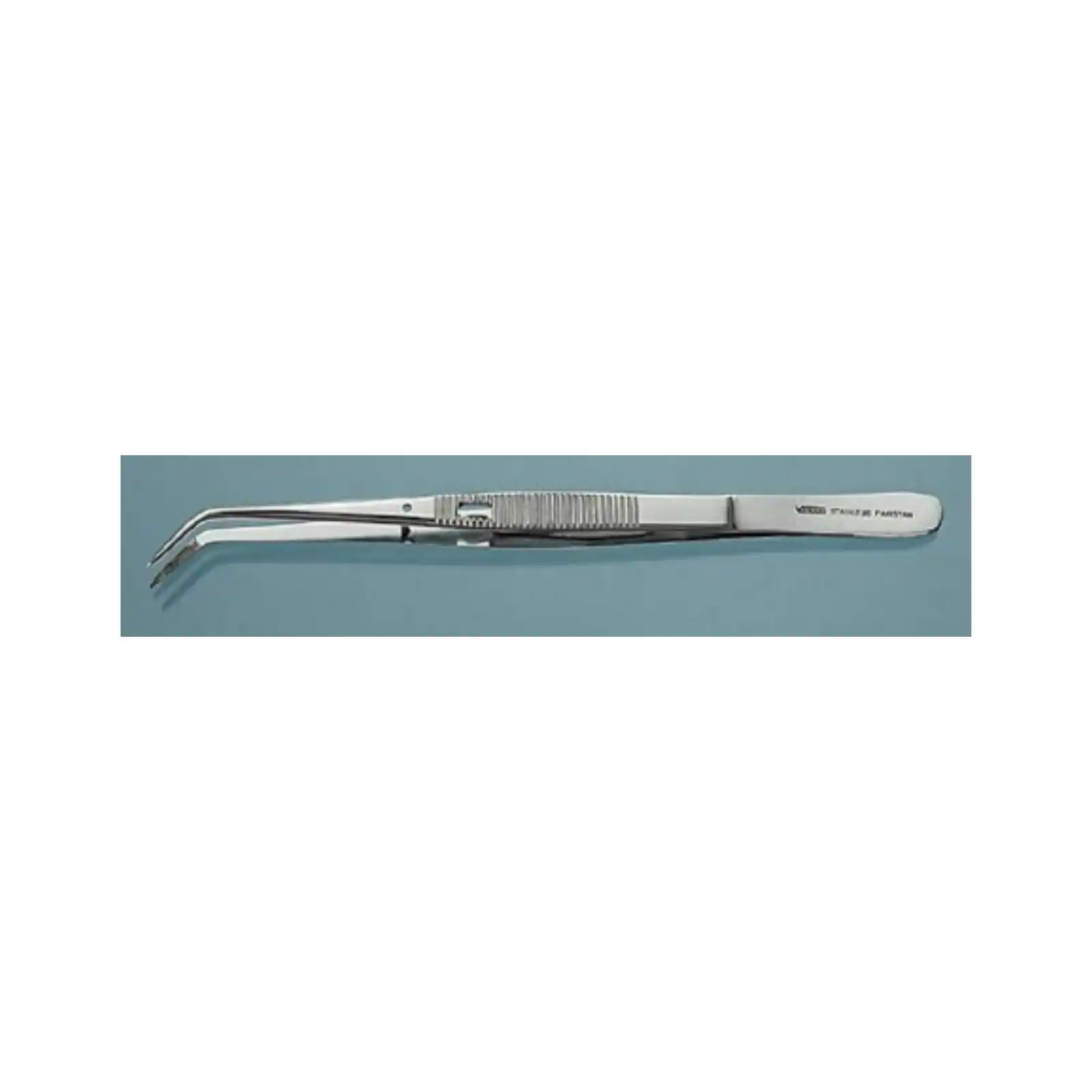 Vantage Self-Locking Serrated College Cotton Pliers, 6", Stainless Steel, V966-652 - Vantage College Pliers Self-Locking 6" Serrated - Image 1