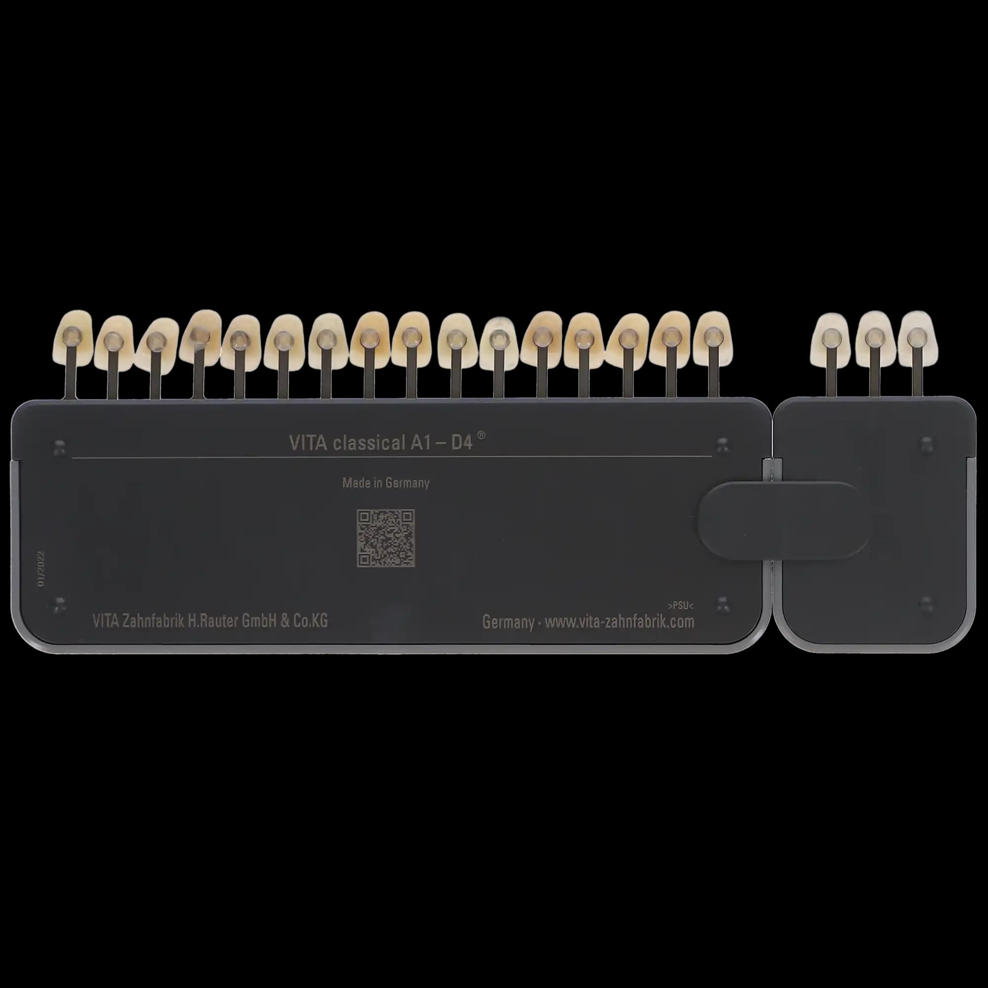 VITA Classical A1-D4 Shade Guide with VITA Bleached Shades, Autoclavable, 19 Tabs, G027CBS, 1/Pk thumbnail 6