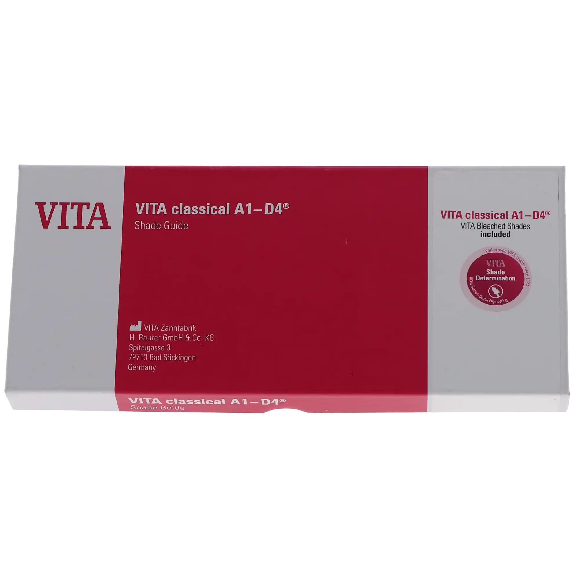 VITA Classical A1-D4 Shade Guide with VITA Bleached Shades, Autoclavable, 19 Tabs, G027CBS, 1/Pk thumbnail 8