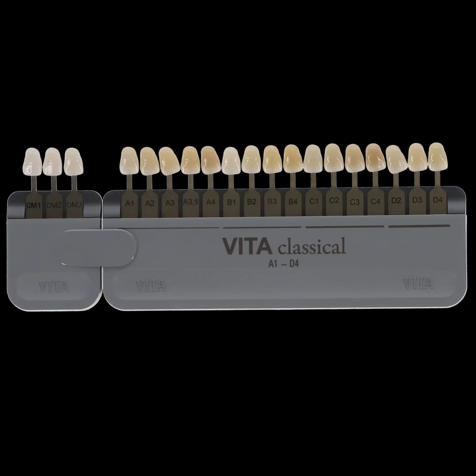 VITA Classical A1-D4 Shade Guide with VITA Bleached Shades, Autoclavable, 19 Tabs, G027CBS, 1/Pk thumbnail 9