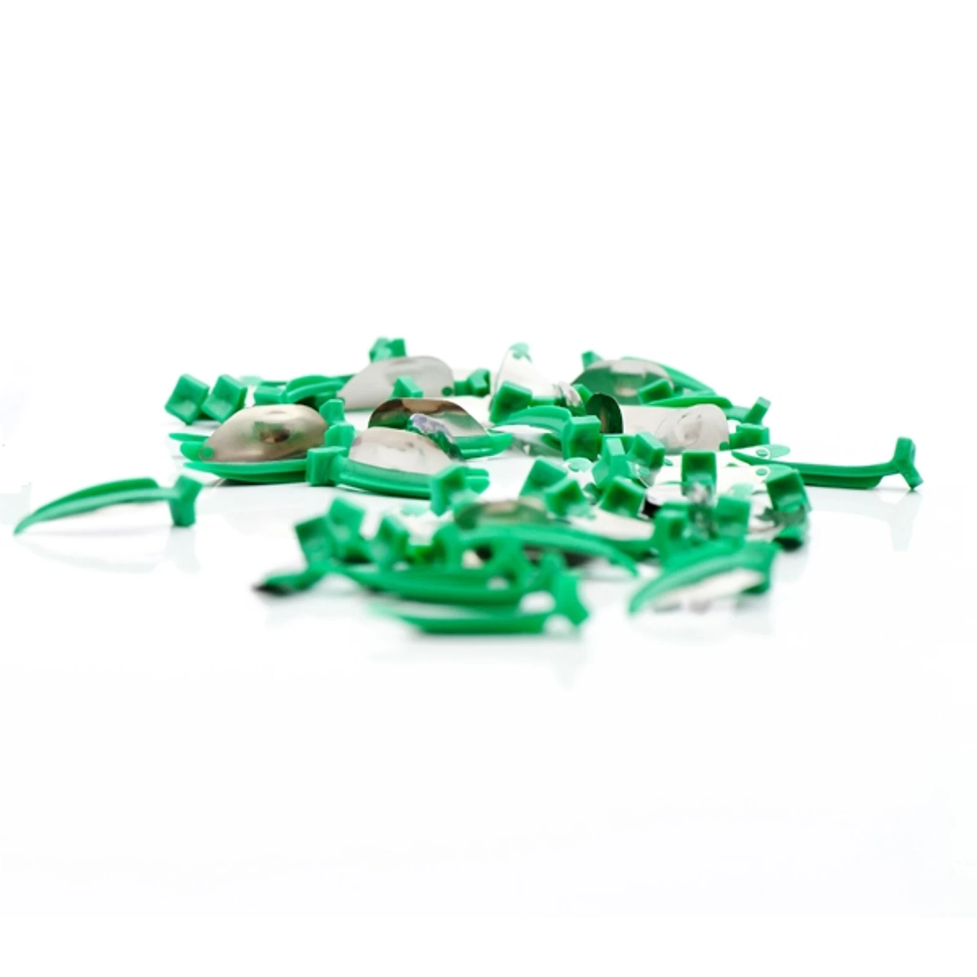 Directa FenderMate Left Regular Sectional Matrix & Wedge, Green, Value Pack, 100/Pk, 6028-04 thumbnail 2