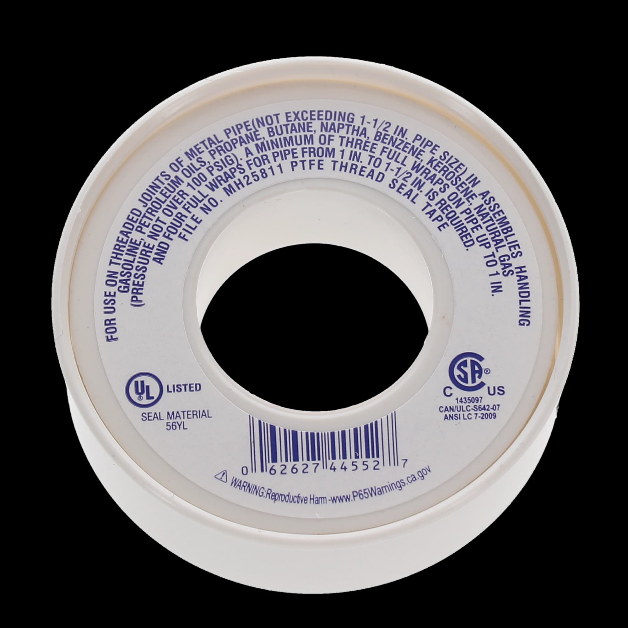 DCI International Teflon Tape, 1/2", 520 ft Roll, 9951 thumbnail 7