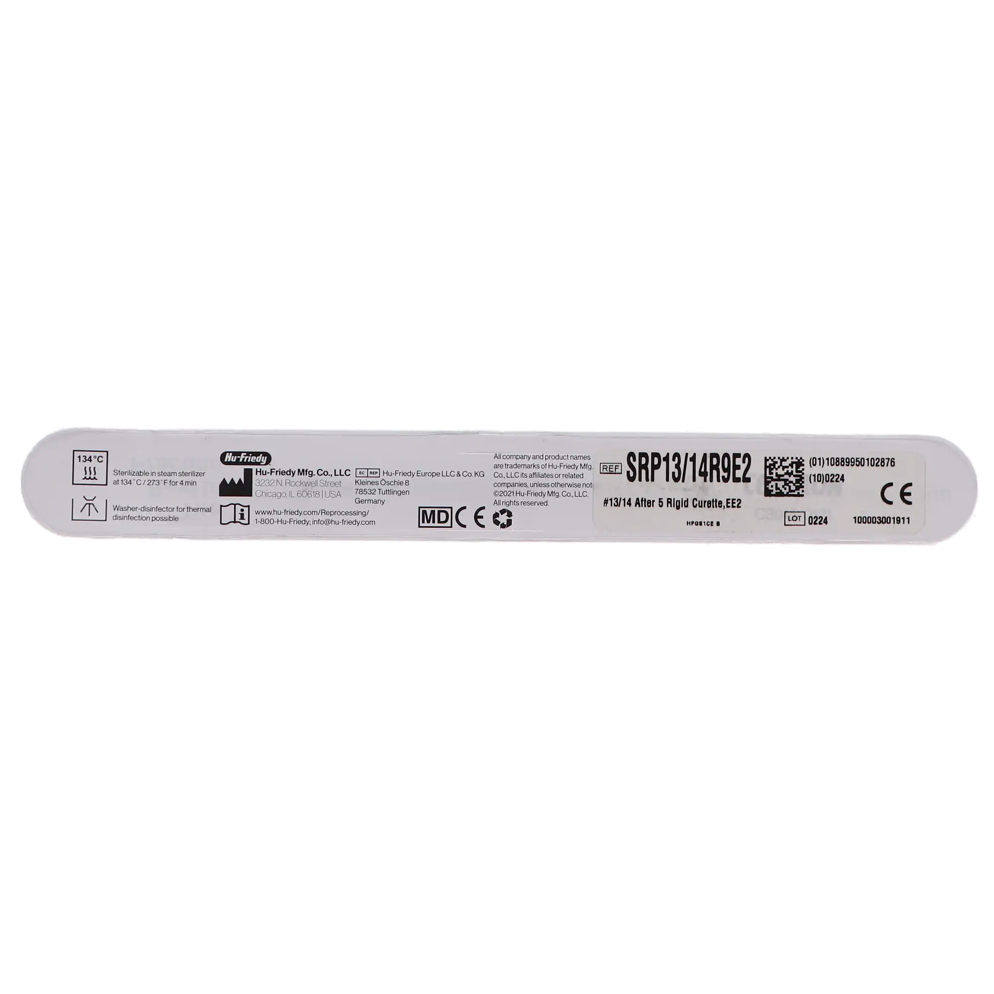 Hu-Friedy After Five Gracey Curette 13/14 Rigid, Double-Ended, #9 EverEdge 2.0 Handle, SRP13/14R9E2 thumbnail 5