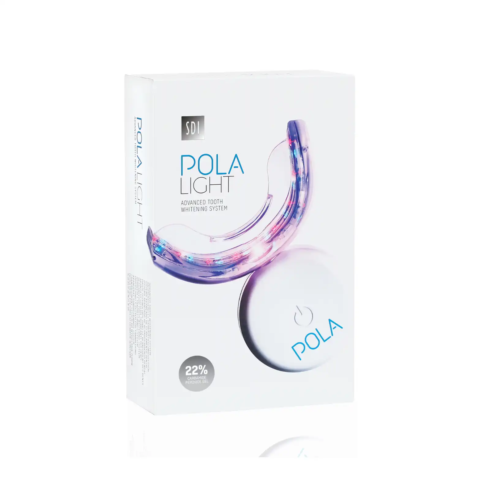 SDI Pola Light Advanced Tooth Whitening System, 22% Carbamide Peroxide (Pola Night), 4 x 3g Syringes with LED Mouthpiece, 7700984 thumbnail 2