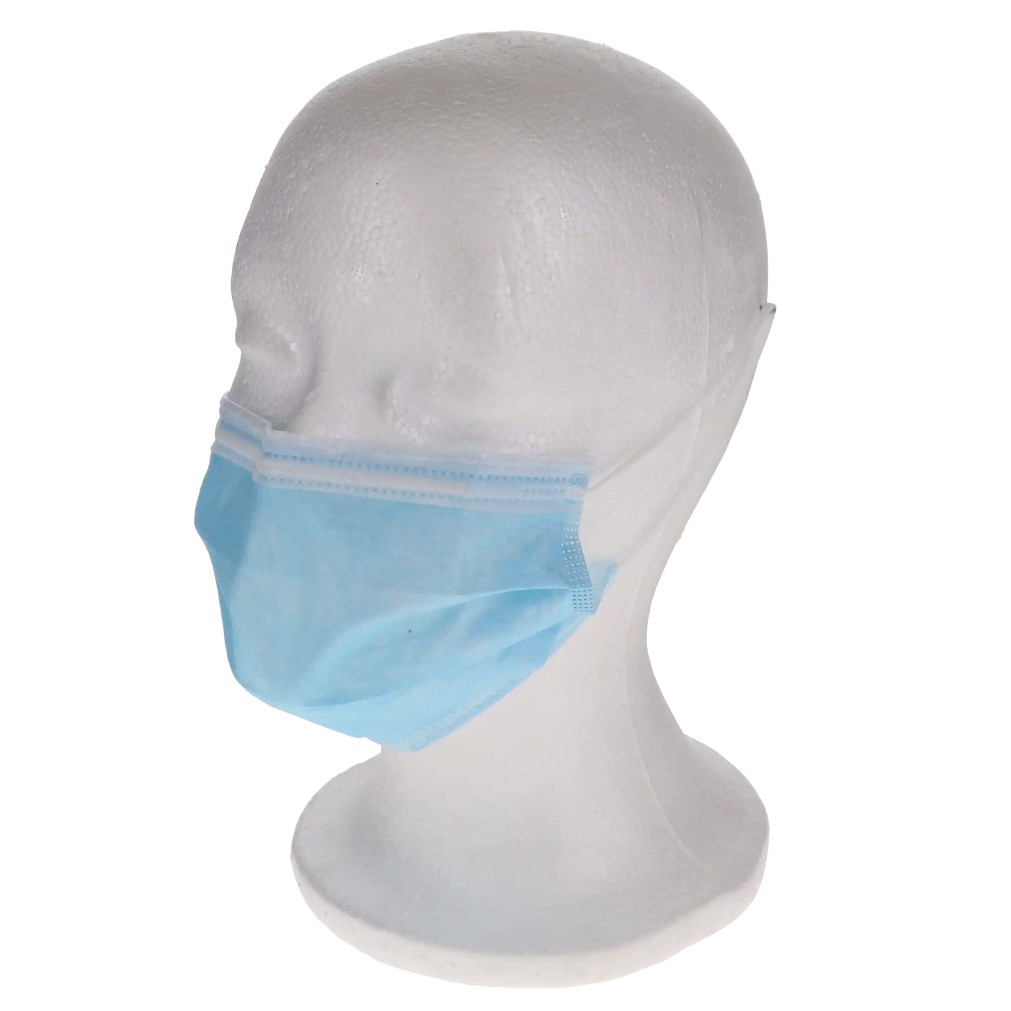 SafeMask® Classics™ Procedure Earloop Face Mask, ASTM Level 1, Blue, 50/Box, 205115 thumbnail 10