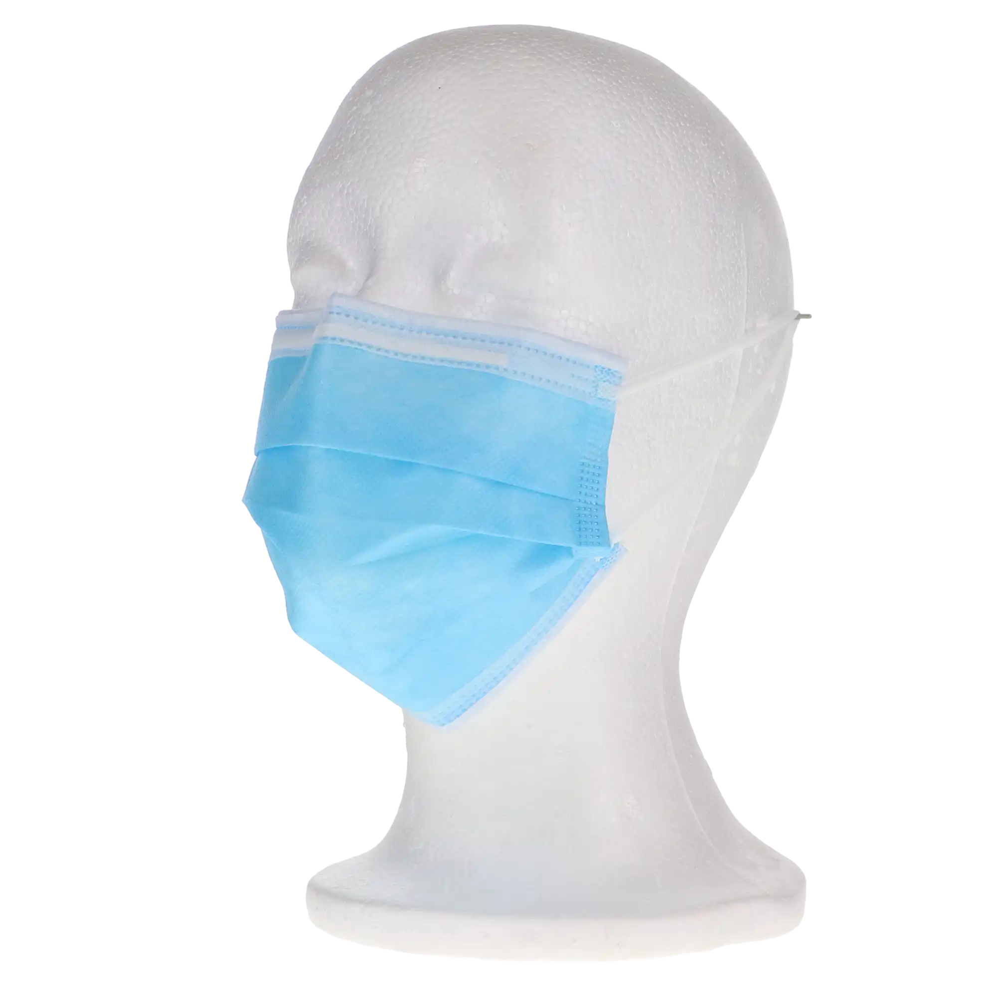 SafeMask® Classics™ Procedure Earloop Face Mask, ASTM Level 3, Blue, 50/Box, 205315 thumbnail 13