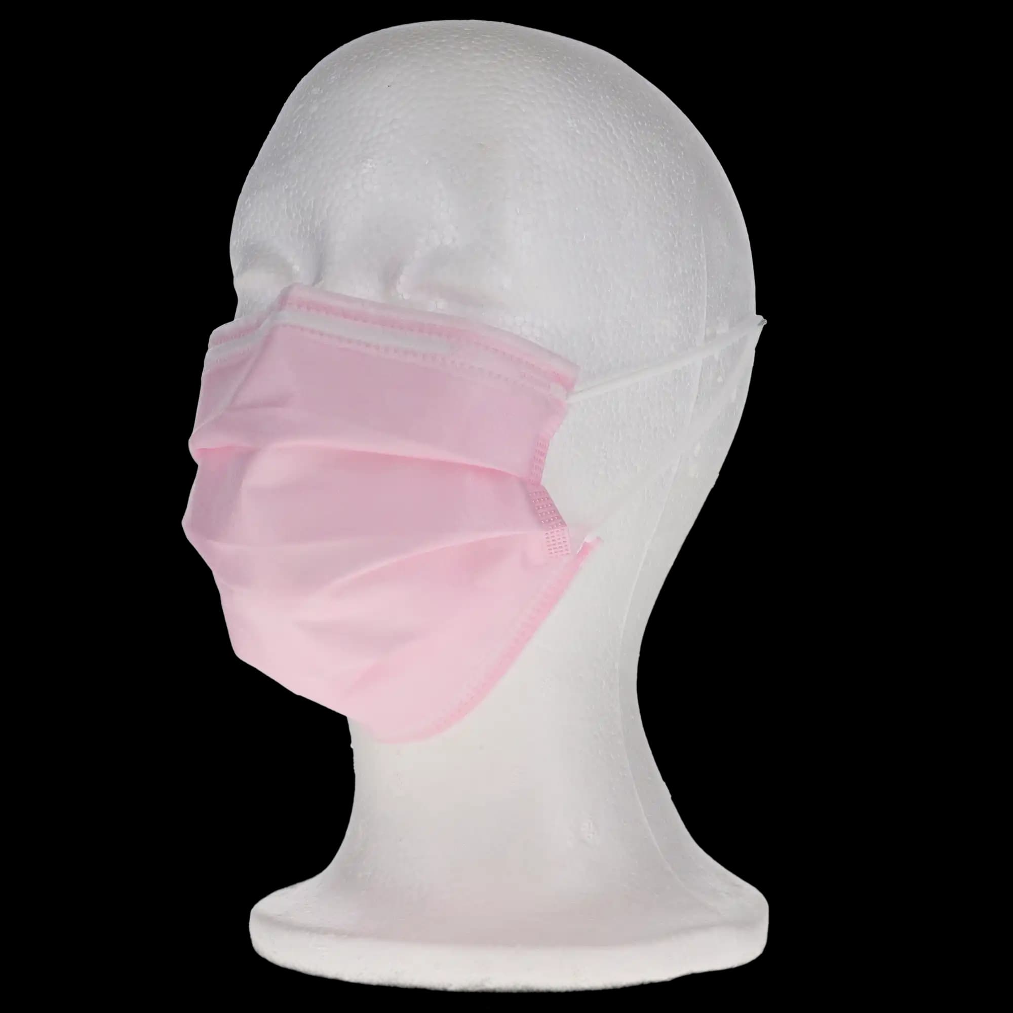SafeMask® Classics™ Procedure Earloop Face Mask, ASTM Level 3, Pink, 50/Box, 205316 thumbnail 10