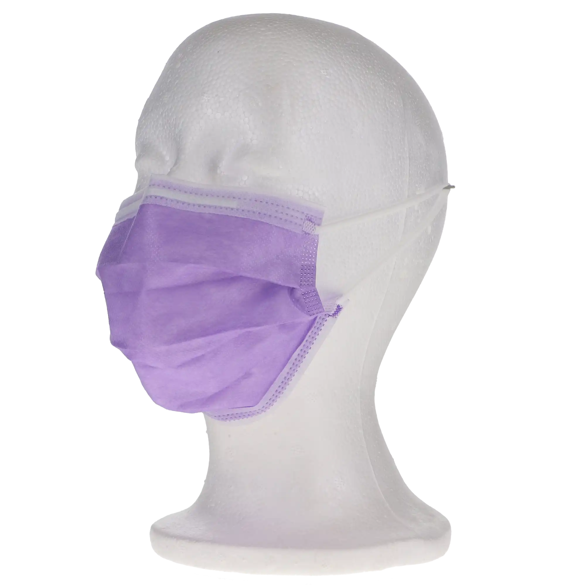 SafeMask Classics ASTM Level 3 Procedure Earloop Face Mask, Lavender, 50/Bx, 205317 thumbnail 2