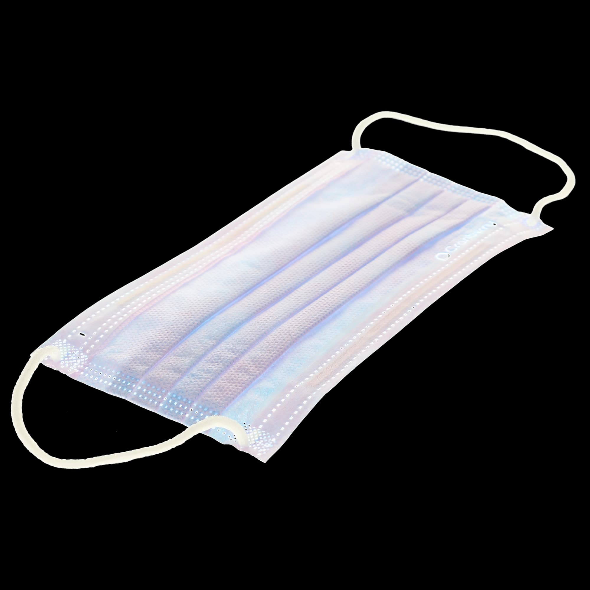 Cranberry Cosmo 4-Ply ASTM Level 3 Earloop Face Mask, Comet Blue, 50/Box, C2700CB thumbnail 4